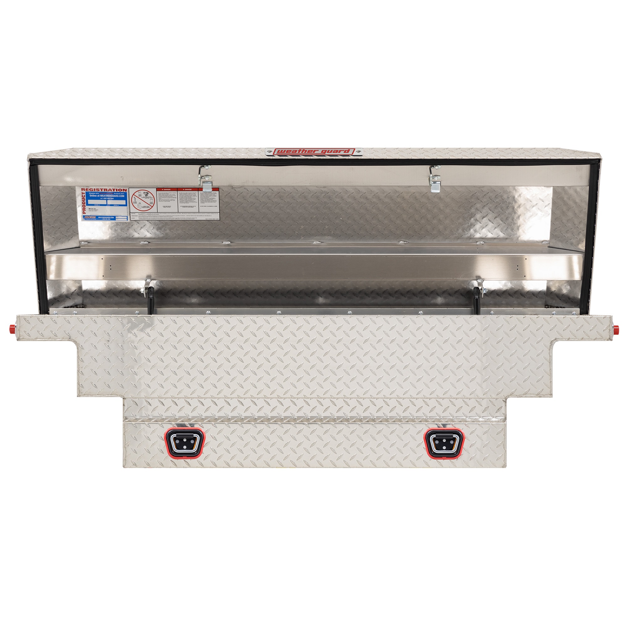 Caja de herramientas para camioneta tipo crossover de aluminio WEATHER GUARD de 62 pulgadas x 20 pulgadas x 18 pulgadas 137-0-04