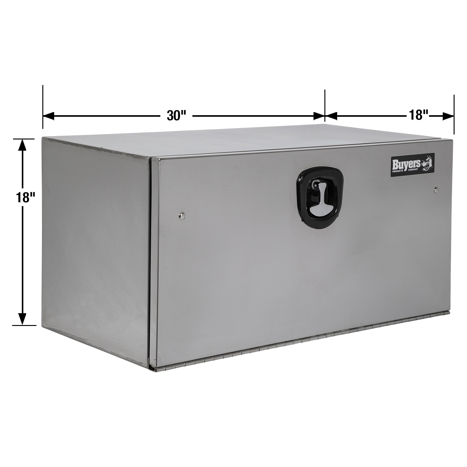 Caja de herramientas para camión de acero inoxidable de 30 pulgadas x 18 pulgadas x 18 pulgadas de Products 1702653MPP