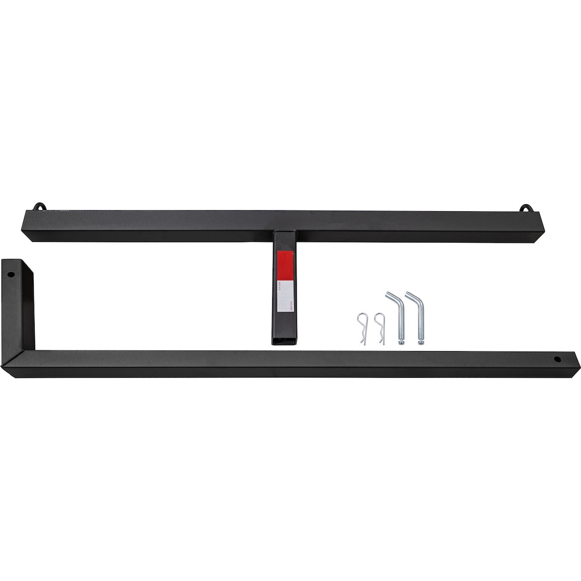 Extensor de caja de camioneta Buyers Products: Extensión de acero negro de 4 pies para equipos grandes - Se adapta a cualquier camioneta de carga