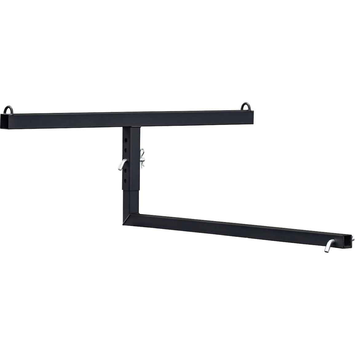 Extensor de caja de camioneta Buyers Products: Extensión de acero negro de 4 pies para equipos grandes - Se adapta a cualquier camioneta de carga