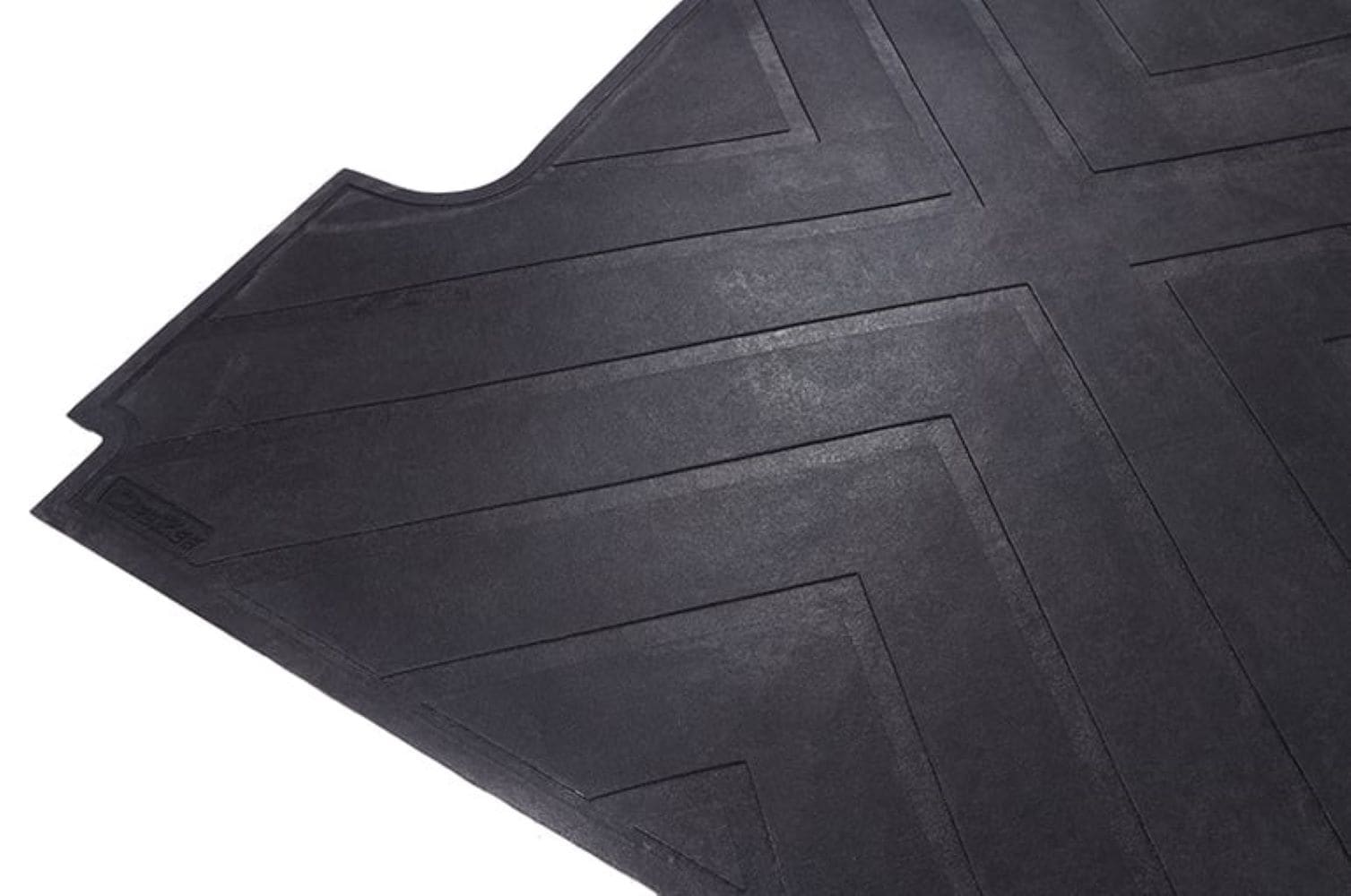 Tapete de cama de hule serie X de DEE ZEE para Dodge Ram 2002-2021 de 6.5 pies de largo, resistente y con un grosor de 3/8 de pulgada, acabado negro. Familiar DZ76917