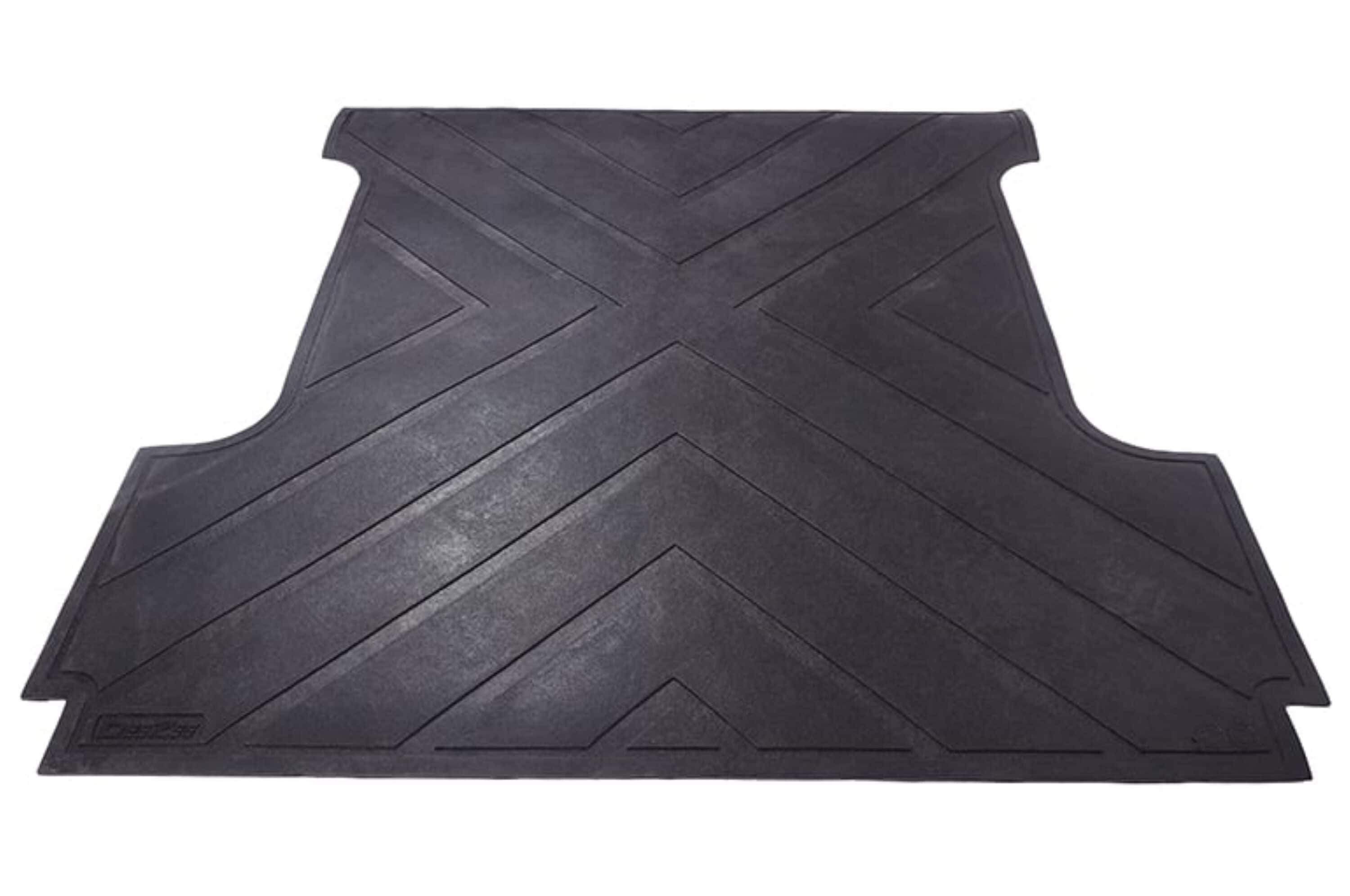 Tapete de cama de hule serie X de DEE ZEE para Dodge Ram 2002-2021 de 6.5 pies de largo, resistente y con un grosor de 3/8 de pulgada, acabado negro. Familiar DZ76917