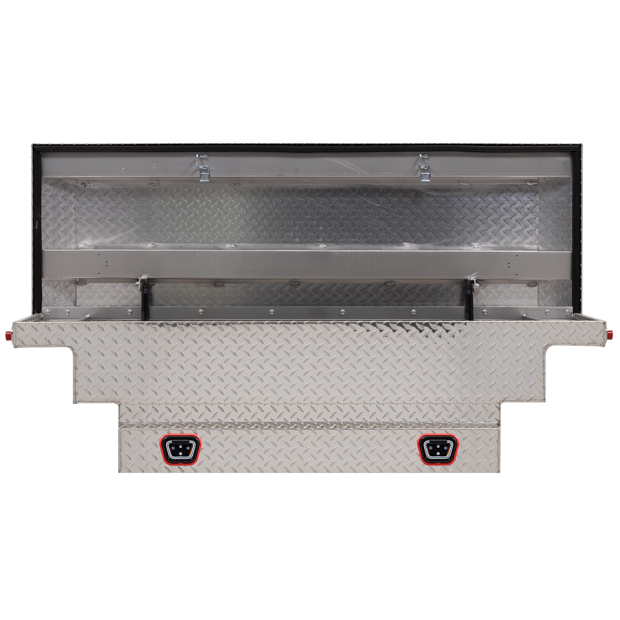 Caja de herramientas cruzada para camioneta de aluminio de 62 pulgadas x 20 pulgadas x 18 pulgadas de WEATHER GUARD 131-0-04
