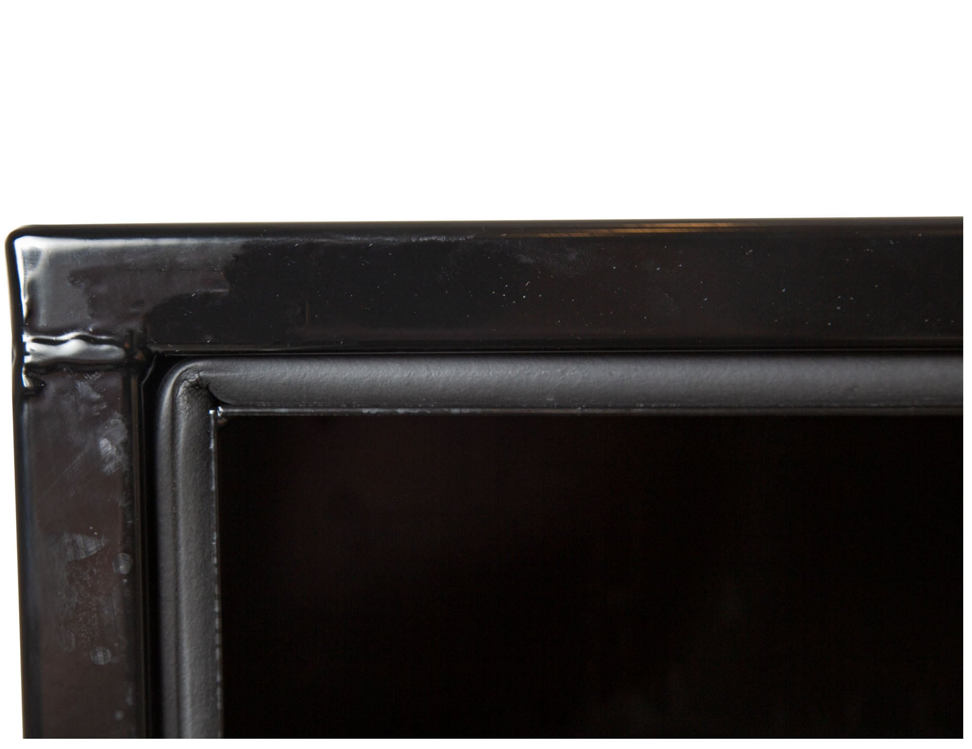 Caja de herramientas negra de acero para camión bajo de Buyers Products de 60 pulgadas x 18 pulgadas x 18 pulgadas