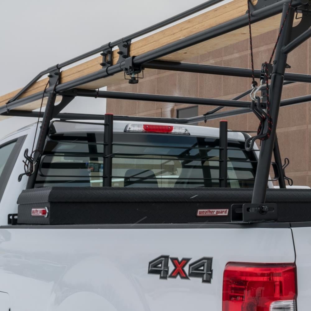 Protección de Cabina de Acero para Rack de Camioneta WEATHER GUARD 64.82 pulgadas de Plástico/Acero para Techo Multiuso (Incluye Herrajes) 1059-52-01