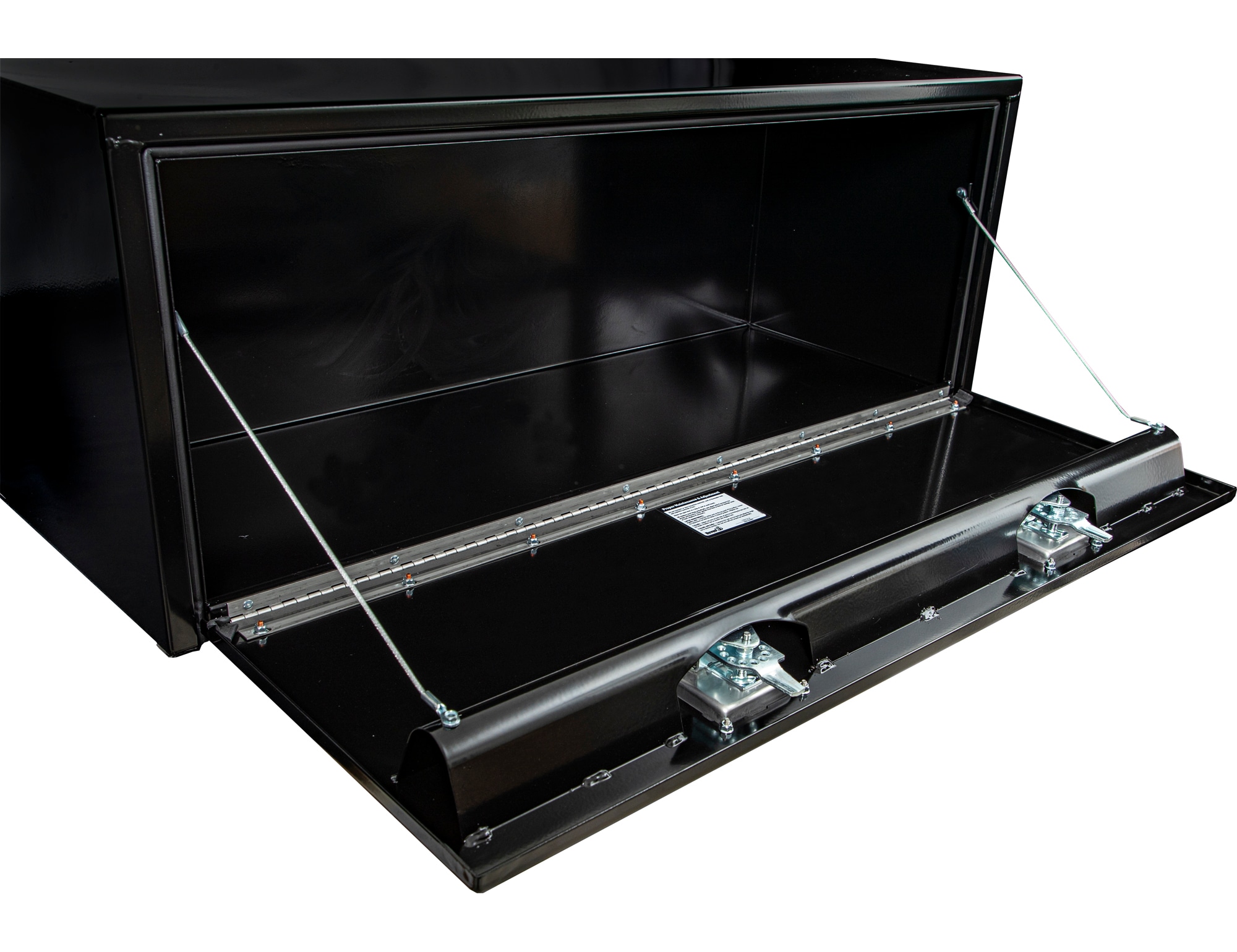 Caja de herramientas para camión de acero negro de 48 pulgadas x 18 pulgadas x 18 pulgadas de Buyers Products