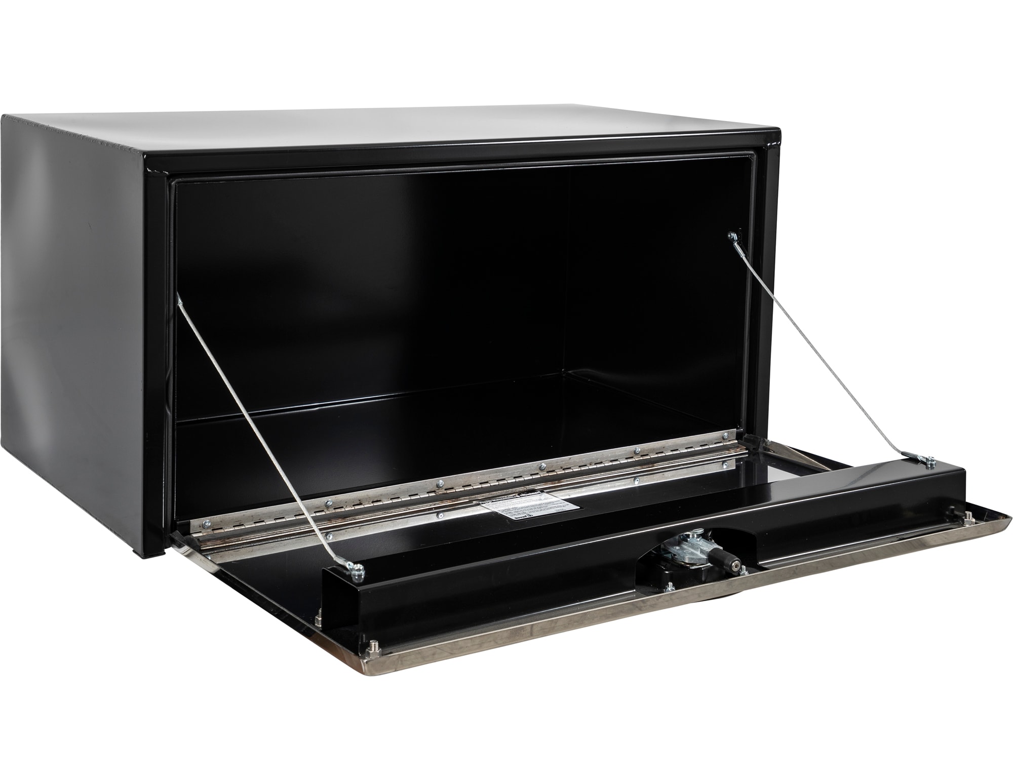Caja de herramientas negra de acero para camión de 24 pulgadas x 18 pulgadas x 18 pulgadas de Buyers Products 1702700MPP