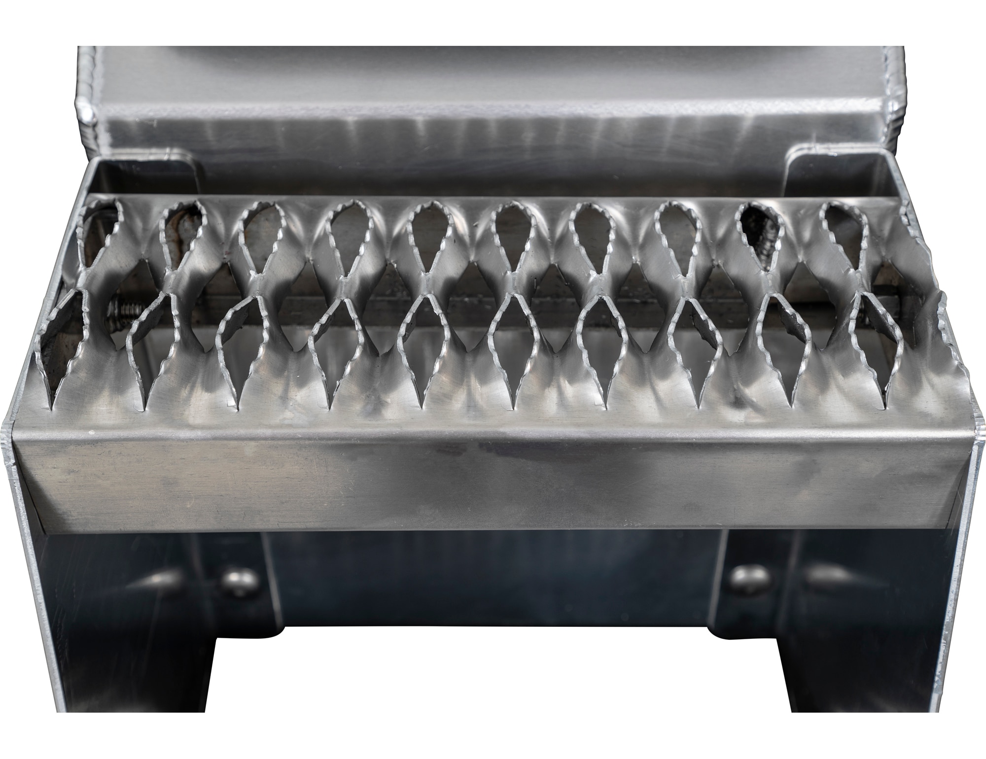 Caja de herramientas para camión de aluminio liso de 12.3 pulgadas x 28.5 pulgadas x 23.3 pulgadas de Buyers Products