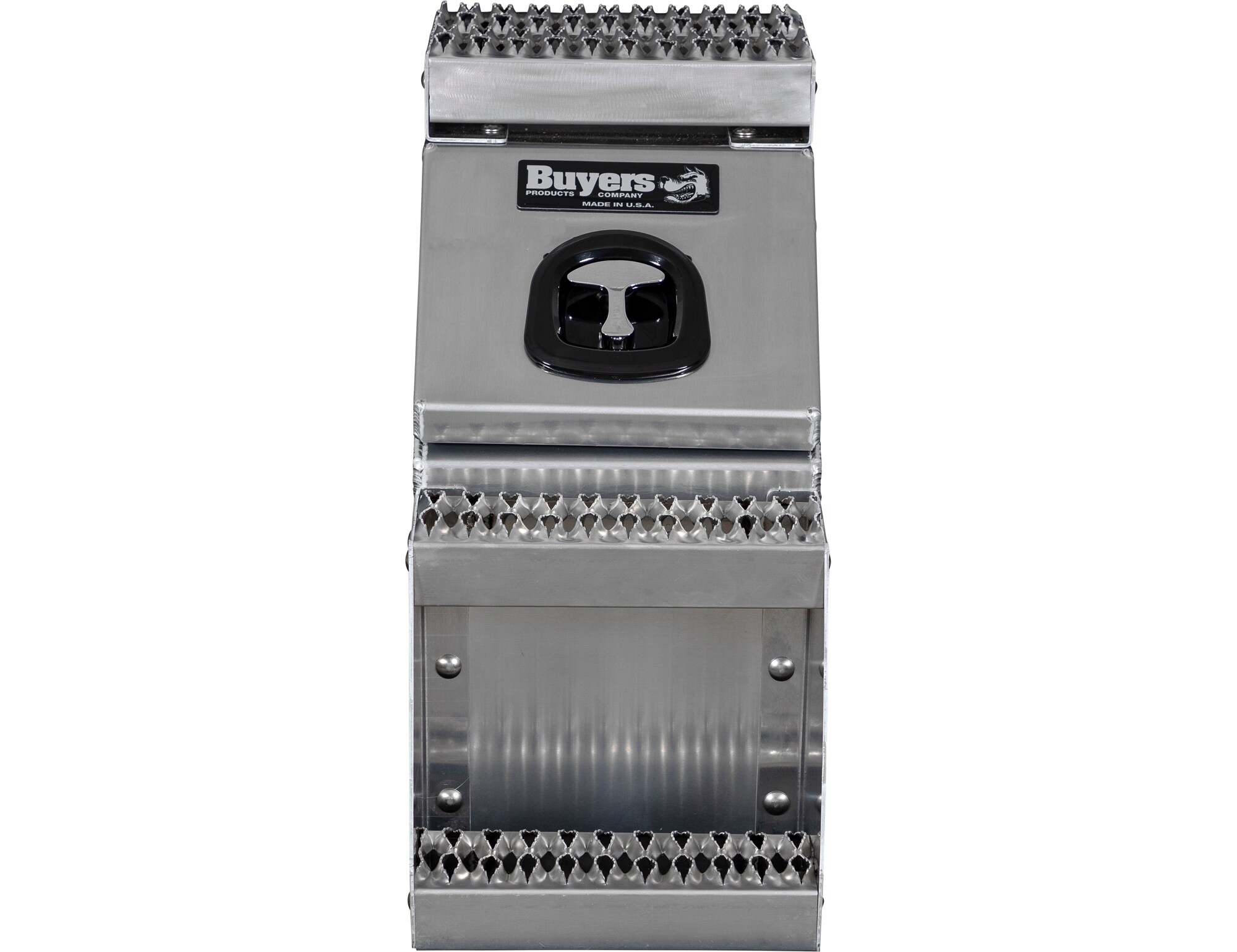 Caja de herramientas para camión de aluminio liso de 12.3 pulgadas x 28.5 pulgadas x 23.3 pulgadas de Buyers Products