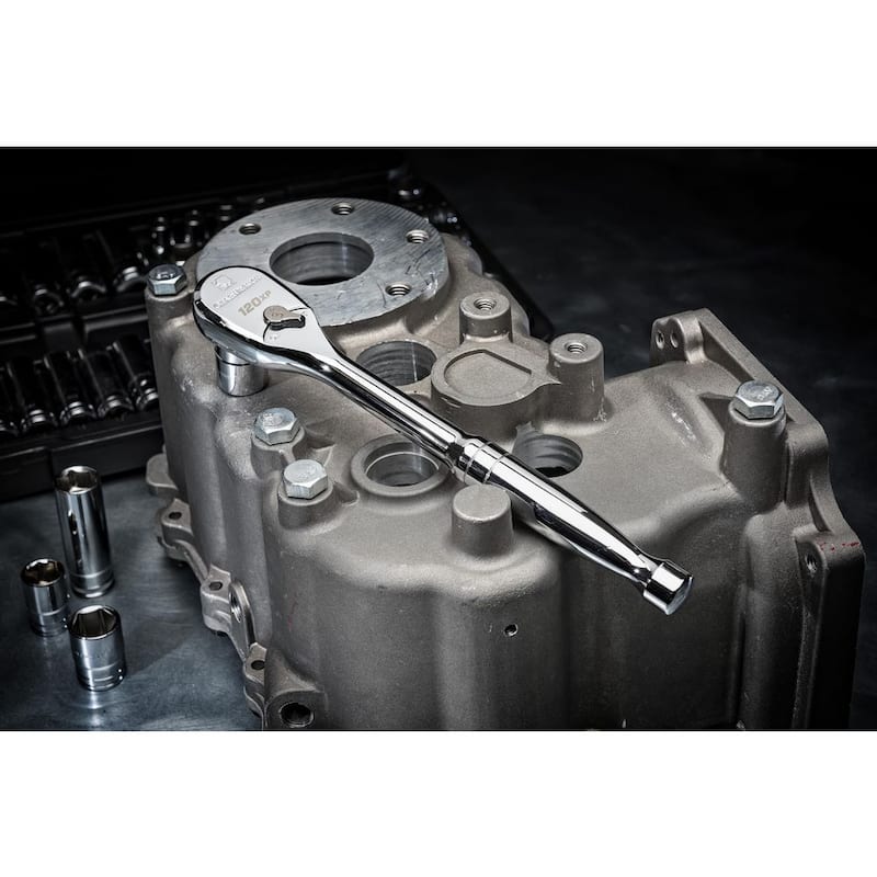 Set de herramientas mecánicas GEARWRENCH 120XP de 1/4 in., 3/8 in. y 1/2 in. con almacenamiento de EVA (126 piezas) - 8307182999CB