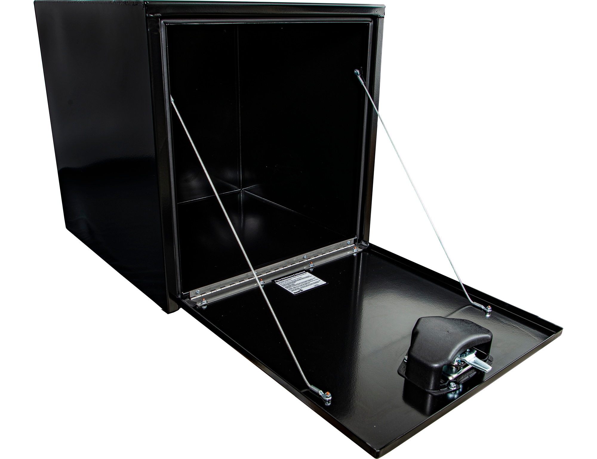 Caja de herramientas para camión en acero negro de 24 pulgadas x 24 pulgadas x 24 pulgadas de Buyers Products