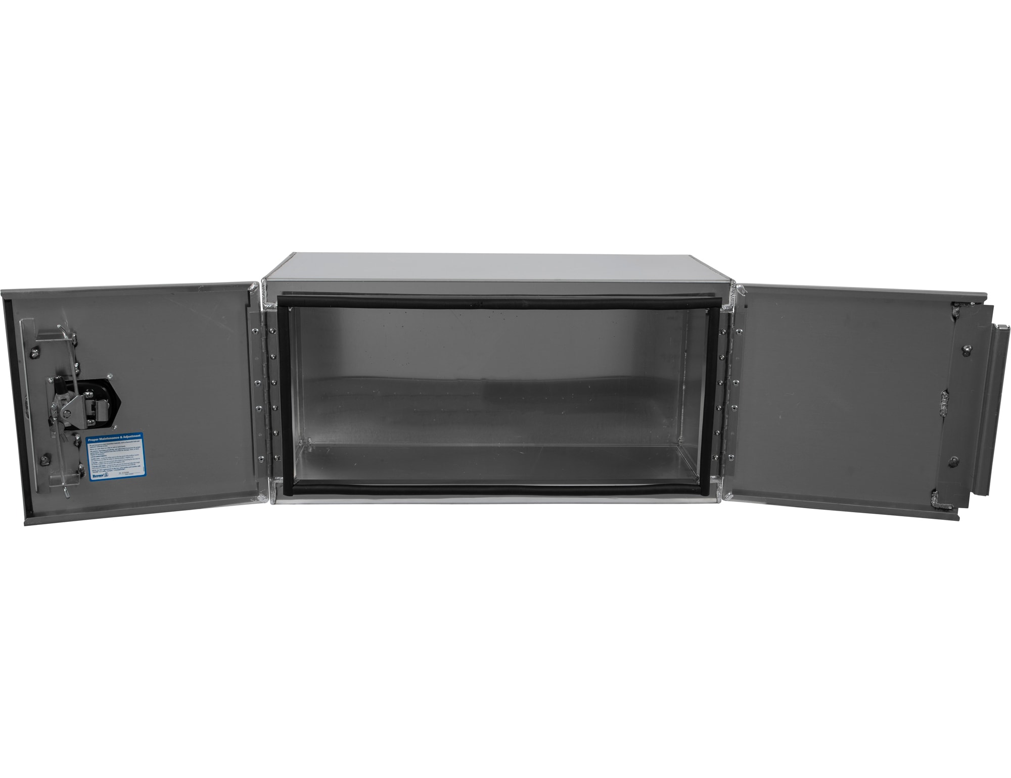 Caja de herramientas para camión de aluminio liso de 36 pulgadas x 24 pulgadas x 24 pulgadas de Buyers Products