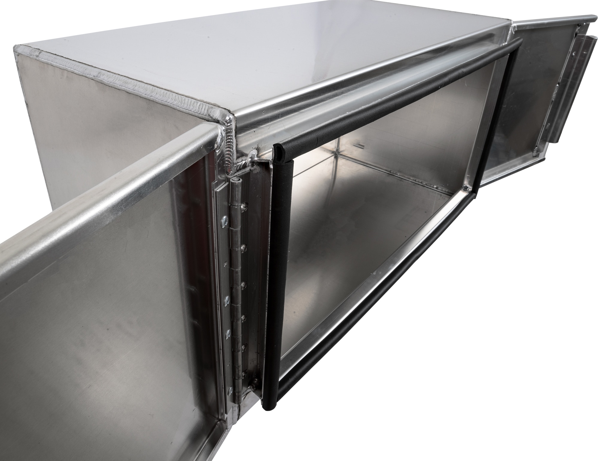 Caja de herramientas para camión de aluminio liso de 36 pulgadas x 24 pulgadas x 24 pulgadas de Buyers Products
