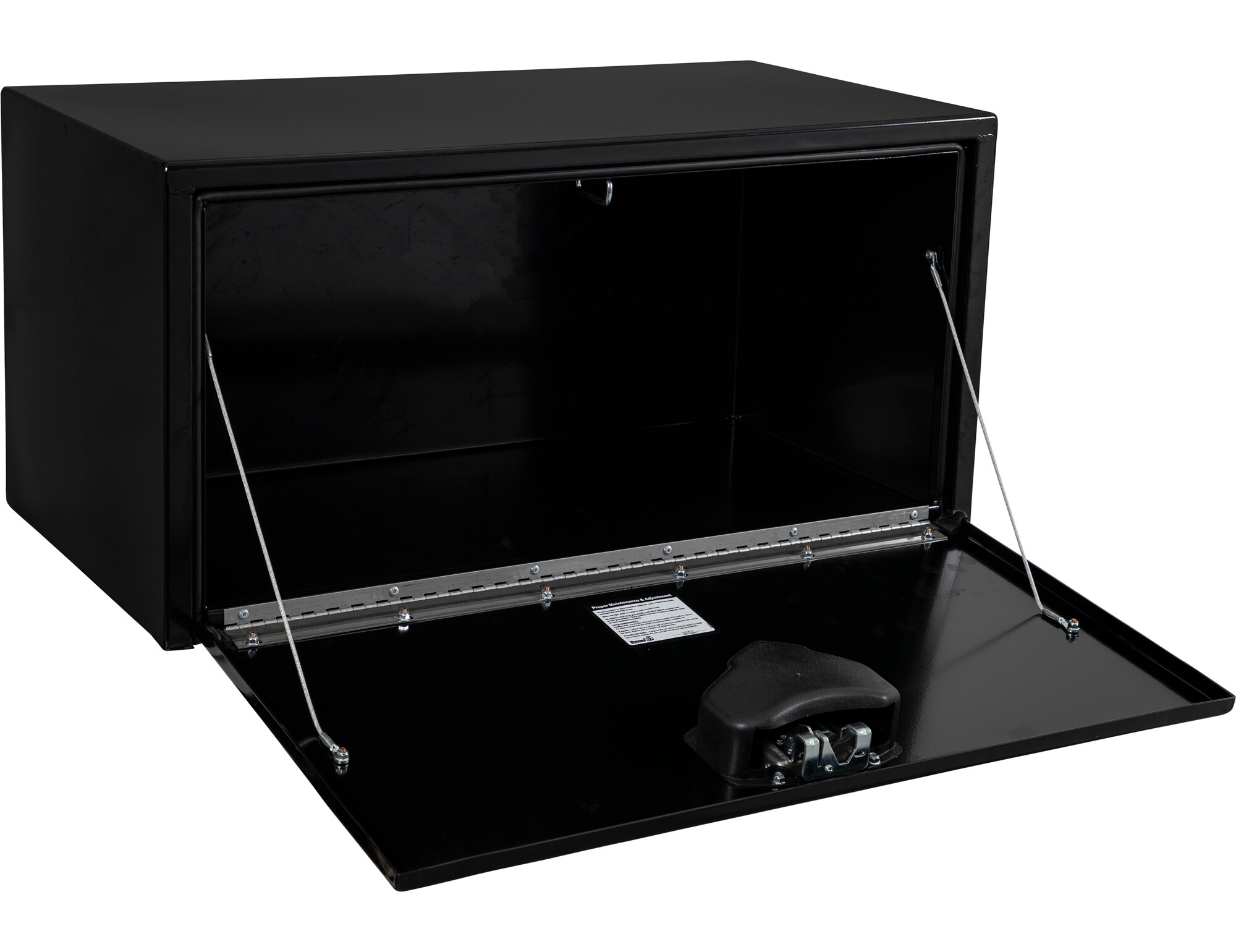 Caja de herramientas negra de acero para camión de 24 pulgadas x 18 pulgadas x 18 pulgadas de Buyers Products