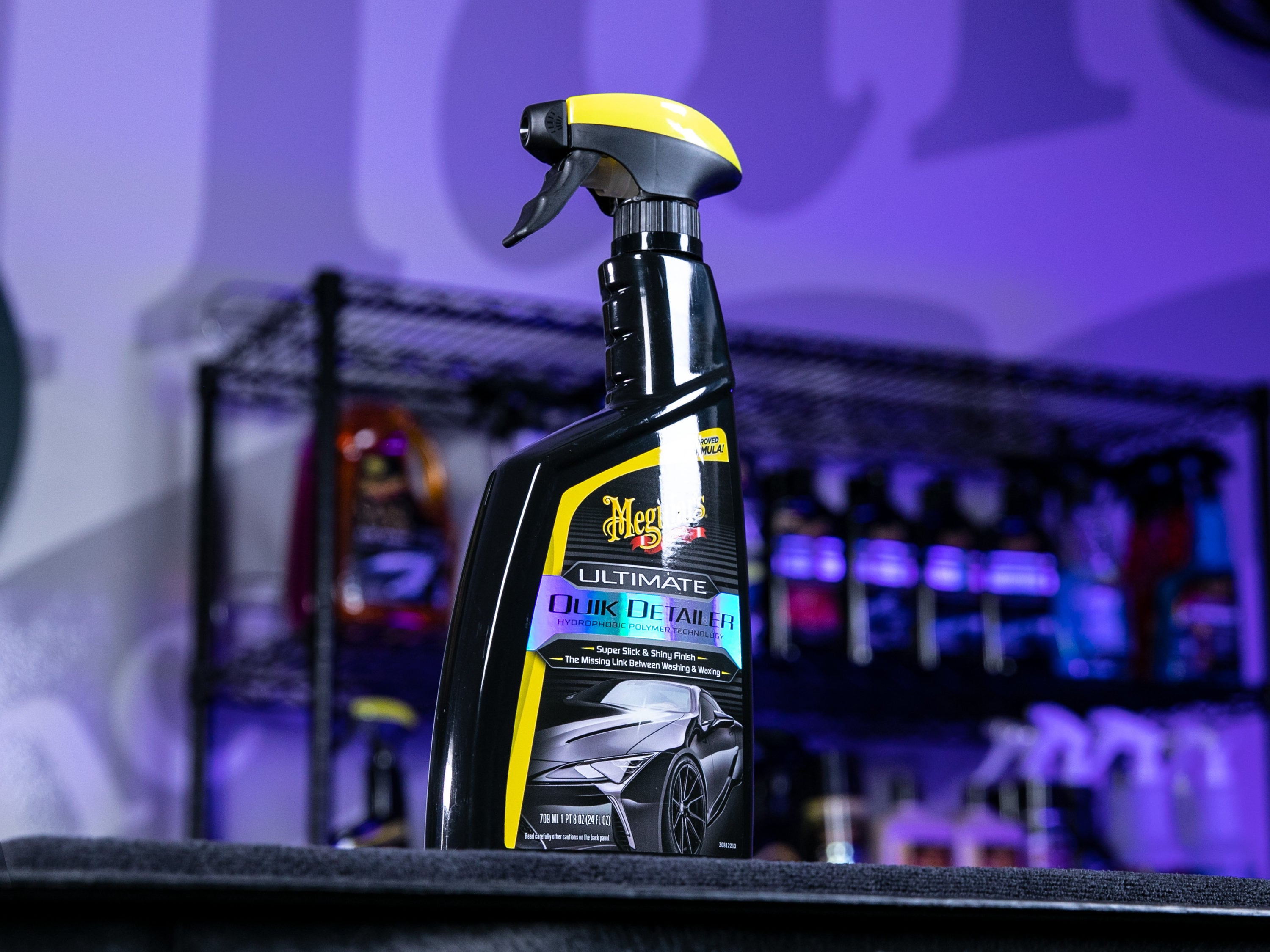 Meguiar's Ultimate Quik Detailer de 24 onzas líquidas - Cera para exterior de auto G14422