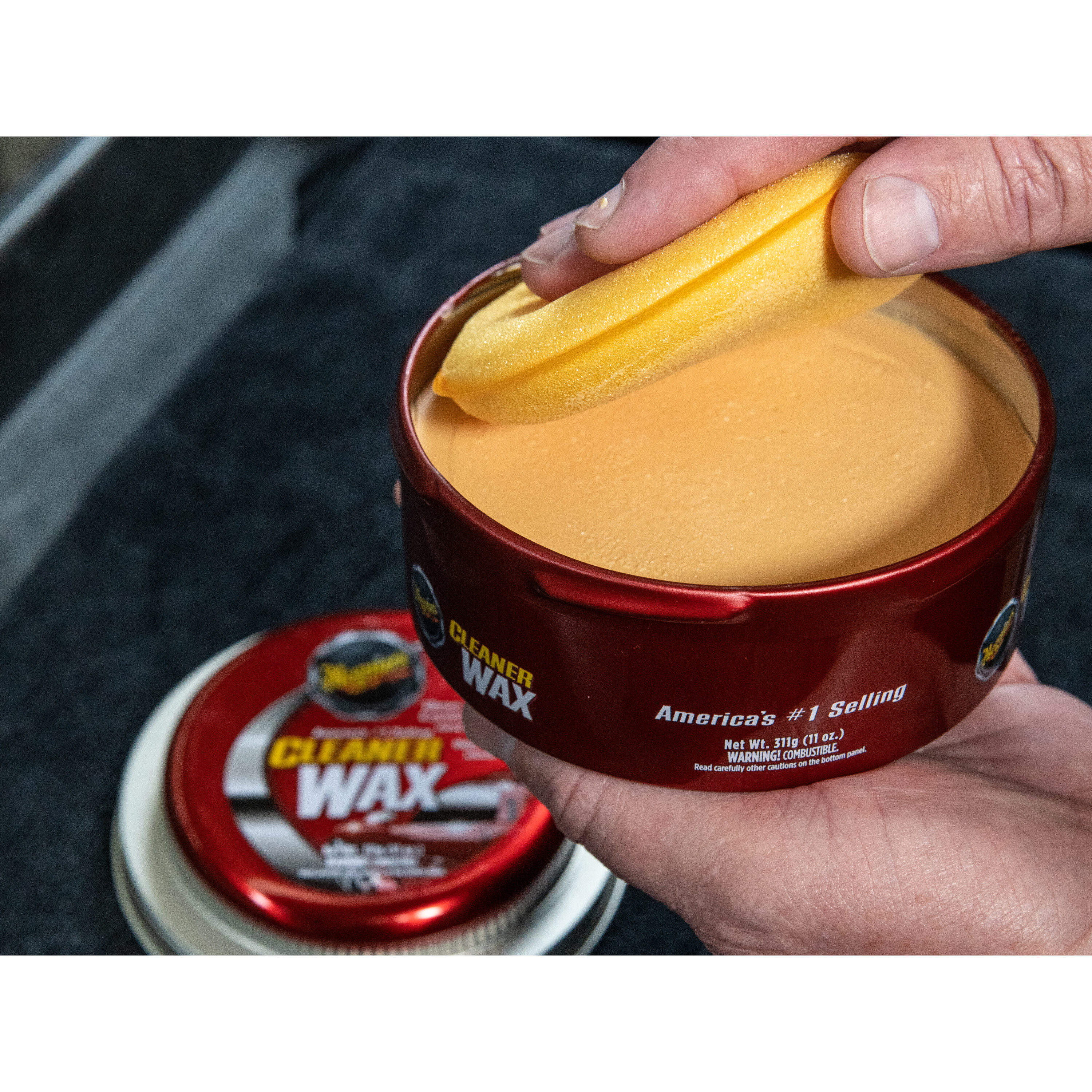Cera para exterior de auto de 11 onzas Meguiar's A1214
