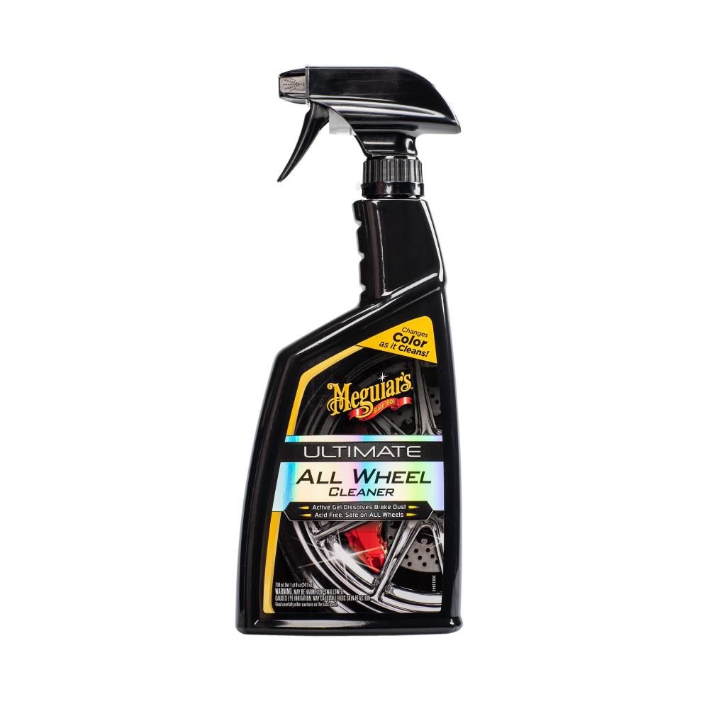 Limpiador definitivo para todas las ruedas de Meguiar's 24 onzas líquidas. Limpieza exterior de coche G180124.