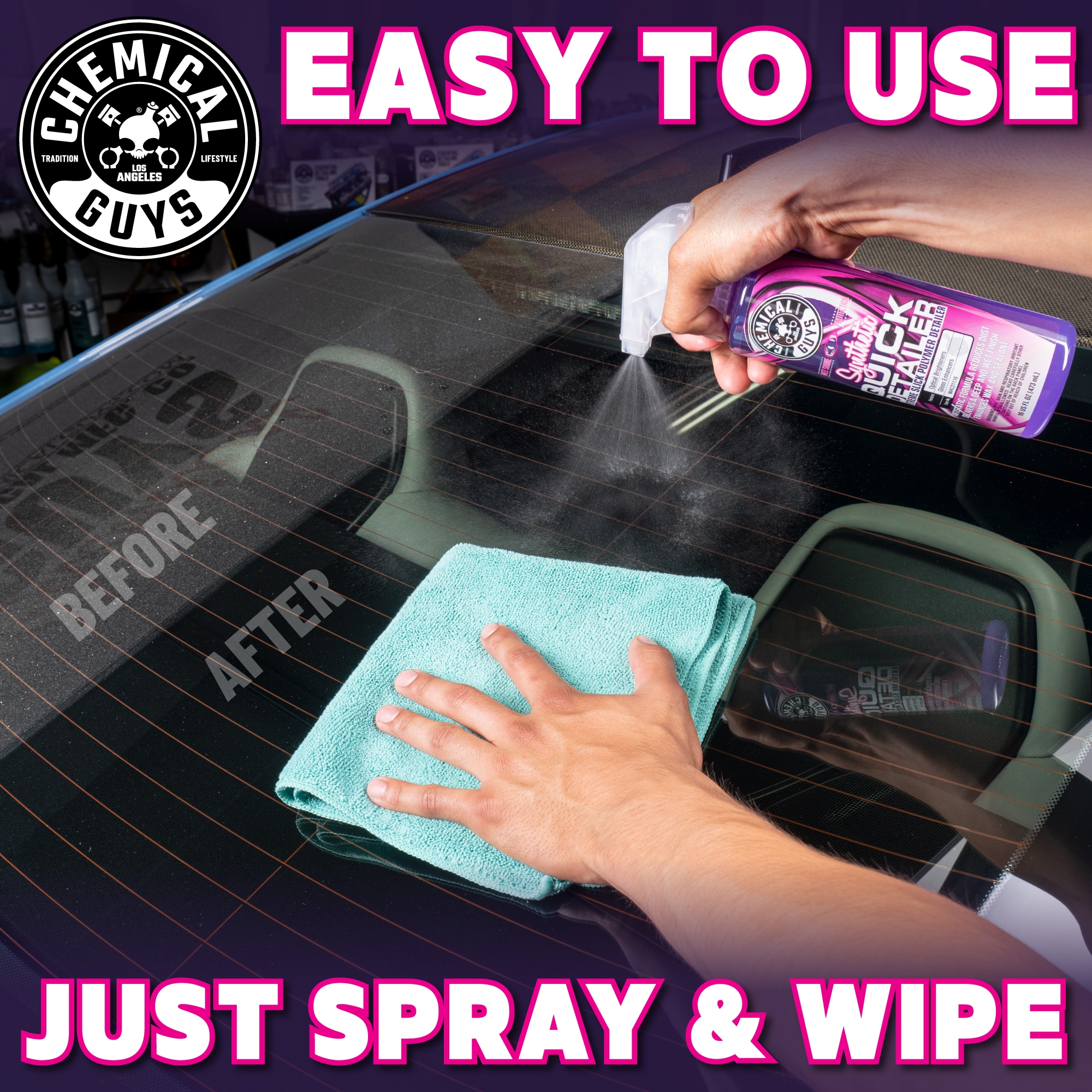 Cera para carro de 16 onzas líquidas Exterior WAC21116 de Chemical Guys