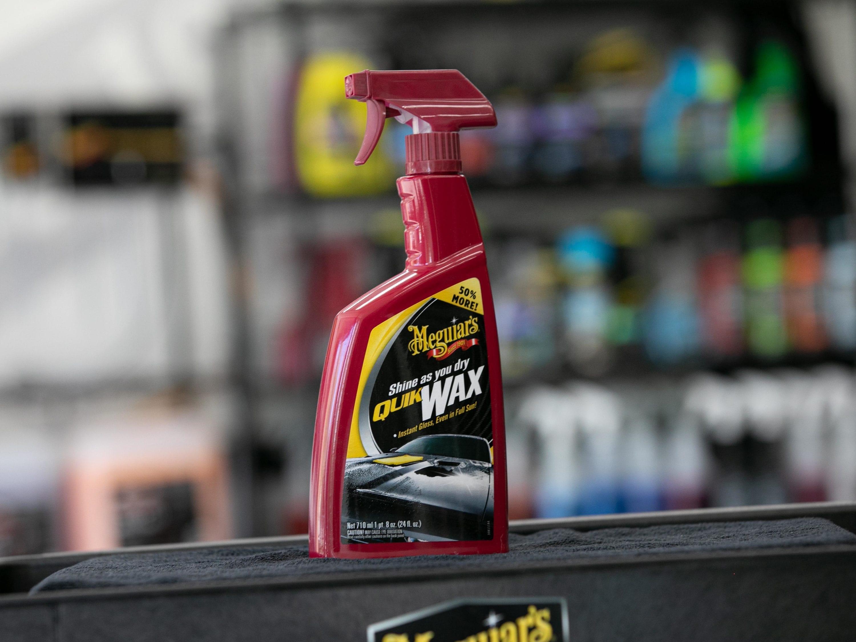 Cera para el Exterior del Auto de 24 onzas líquidas Meguiar's Quik A1624