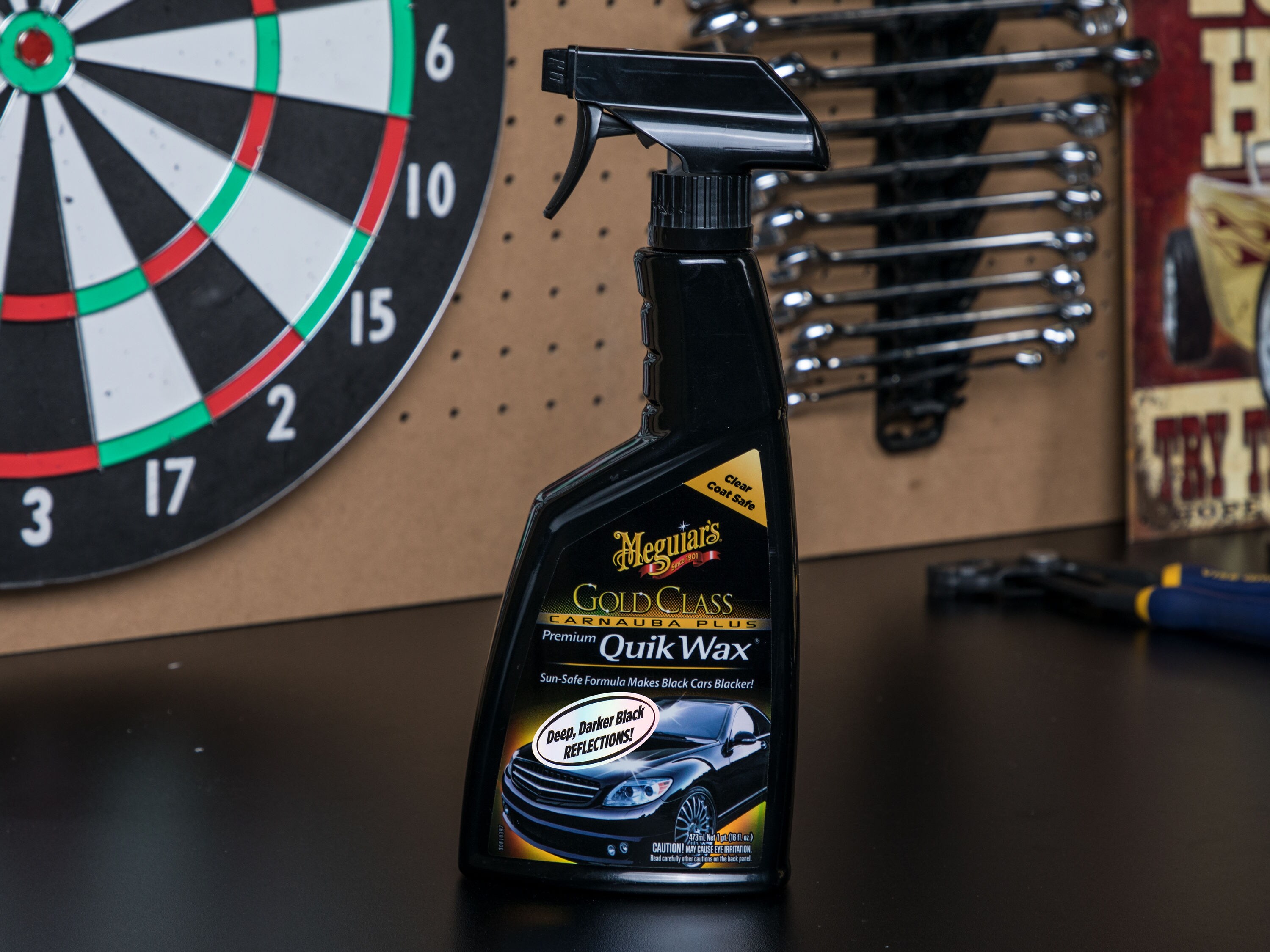 Cera para Exteriores de Coche Meguiar's Gold Class Quik 16 Onzas Líquidas G7716