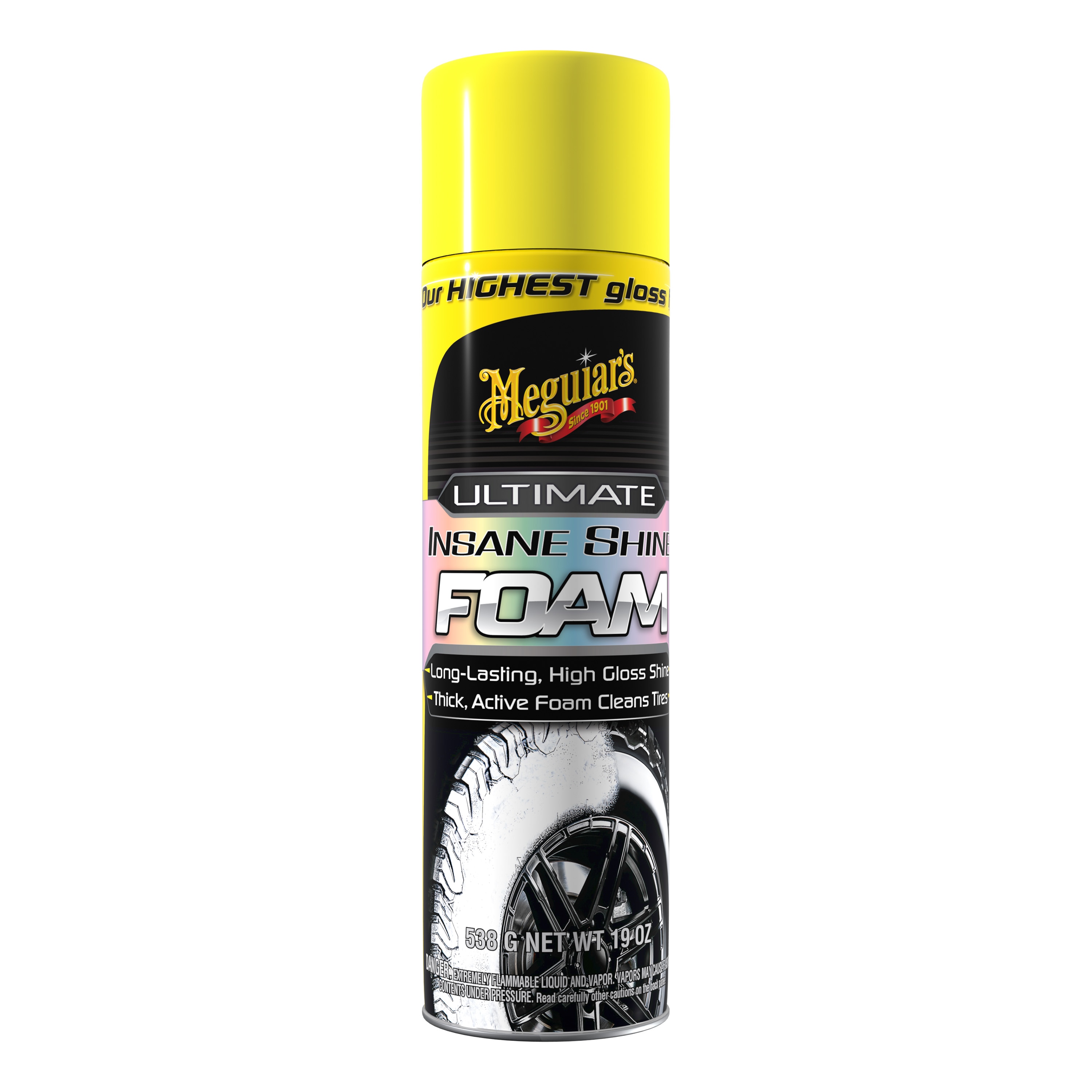Espuma para lavado exterior de automóviles Meguiar's Ultimate Insane Shine de 19 onzas fluidas