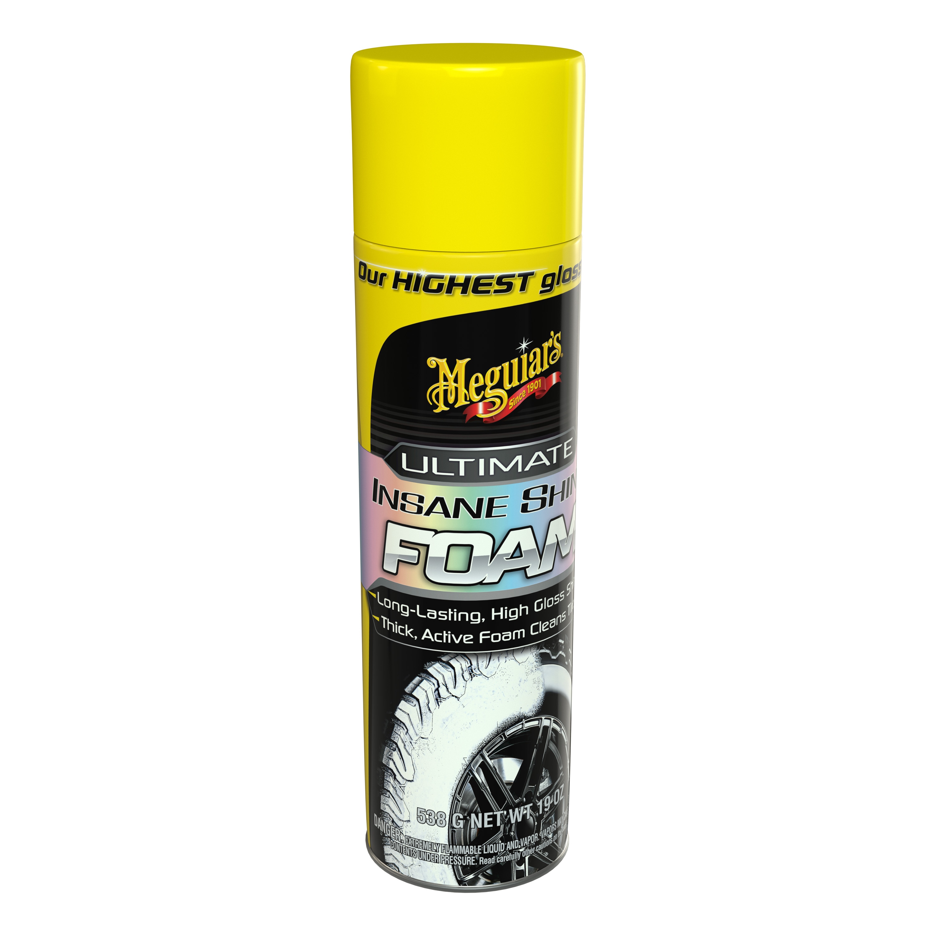 Espuma para lavado exterior de automóviles Meguiar's Ultimate Insane Shine de 19 onzas fluidas