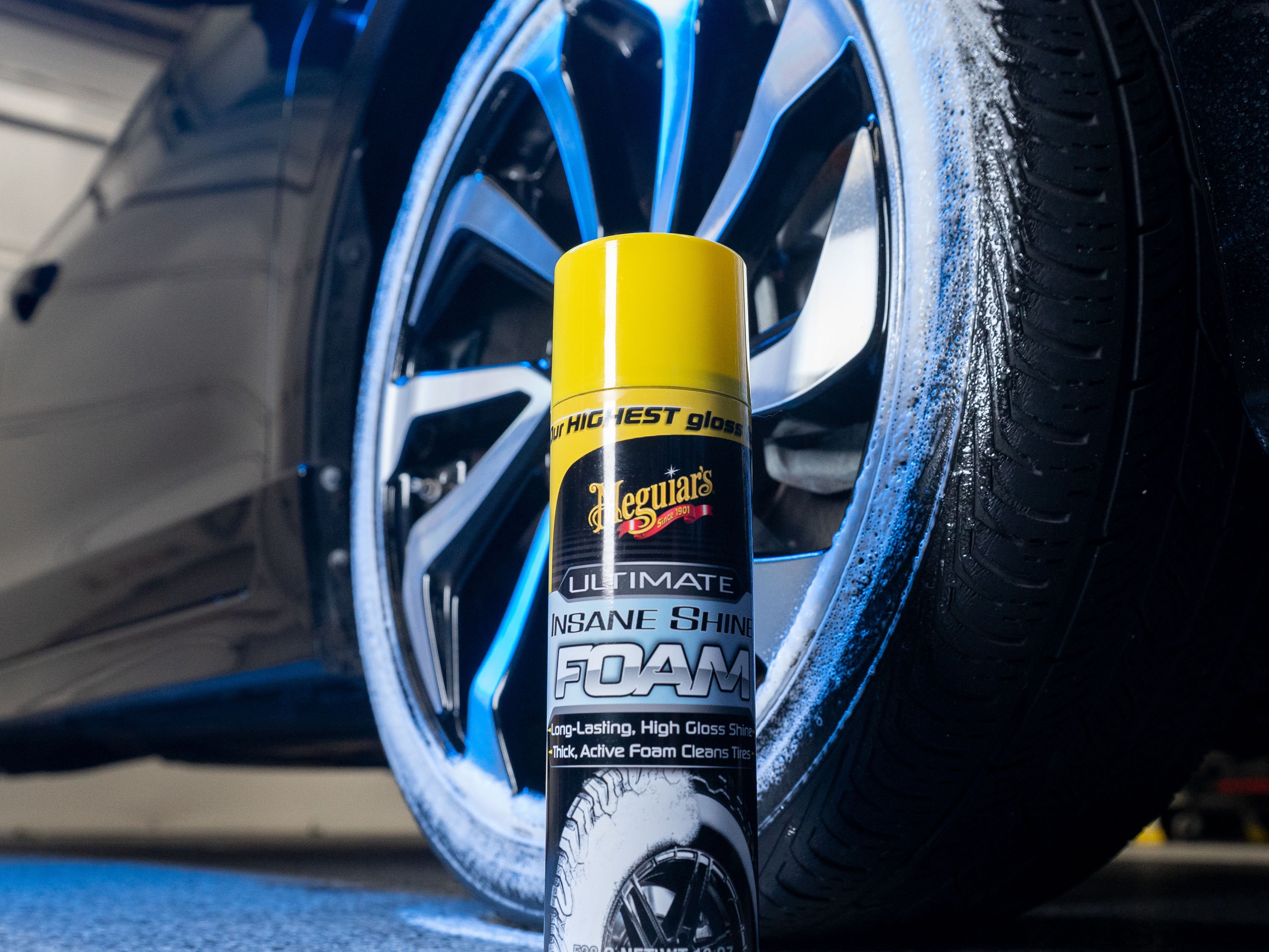 Espuma para lavado exterior de automóviles Meguiar's Ultimate Insane Shine de 19 onzas fluidas