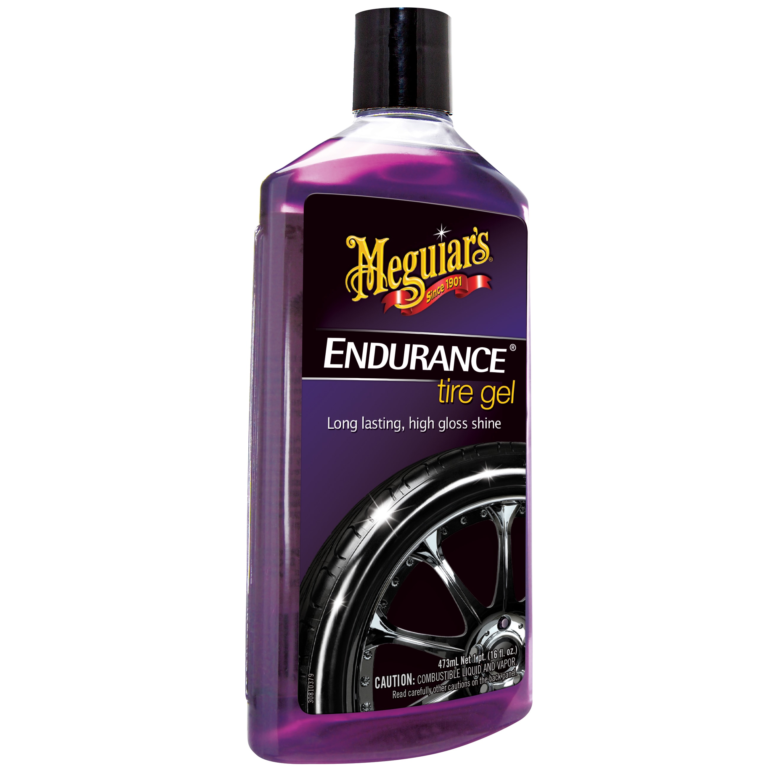 Gel para llantas de larga duración Meguiar's 16 onzas líquidas - Lavado exterior de automóviles G7516