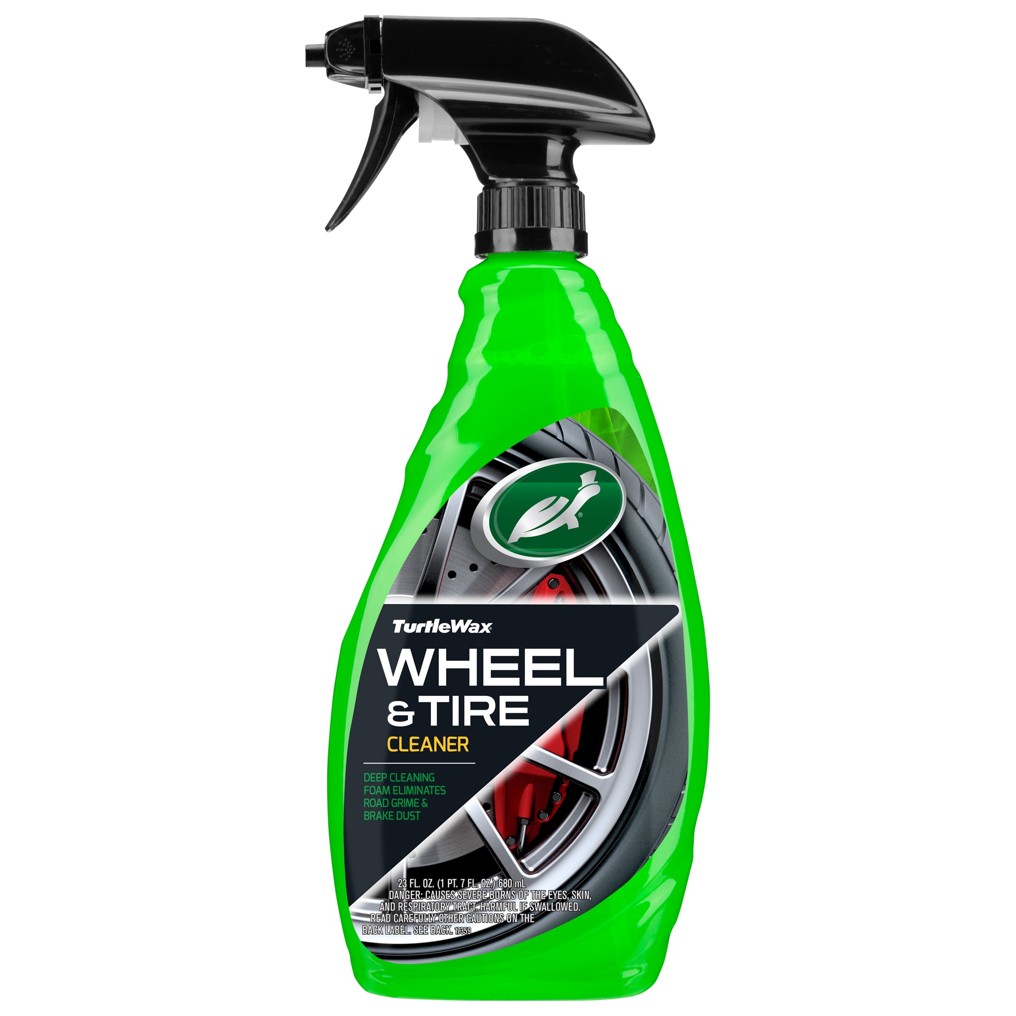 Limpiador de Ruedas y Llantas Turtle Wax de 23 onzas líquidas para lavado exterior de automóviles T18/50161
