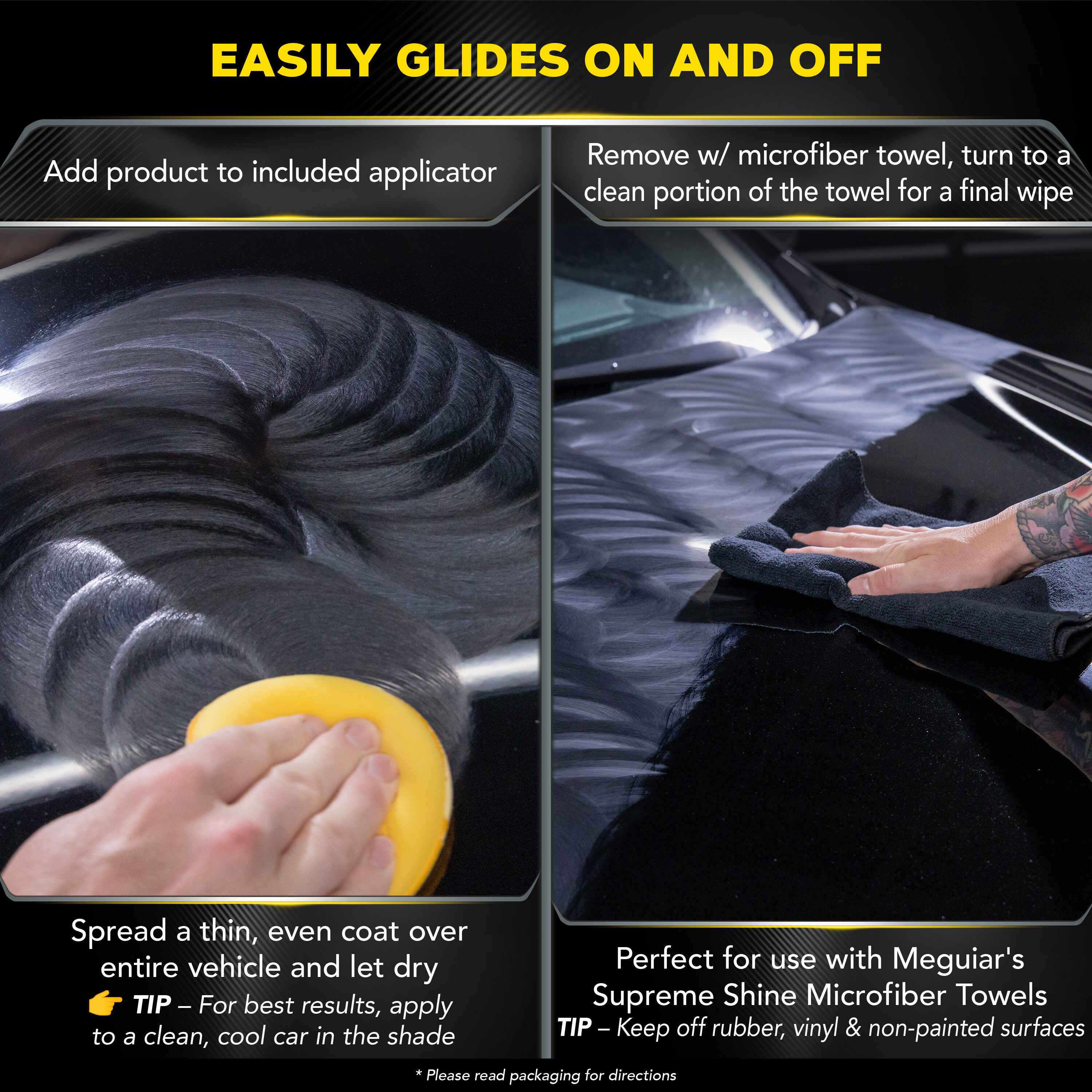 Cera para Auto Meguiar's Gold Class Carnauba Plus de 11 onzas G7014J