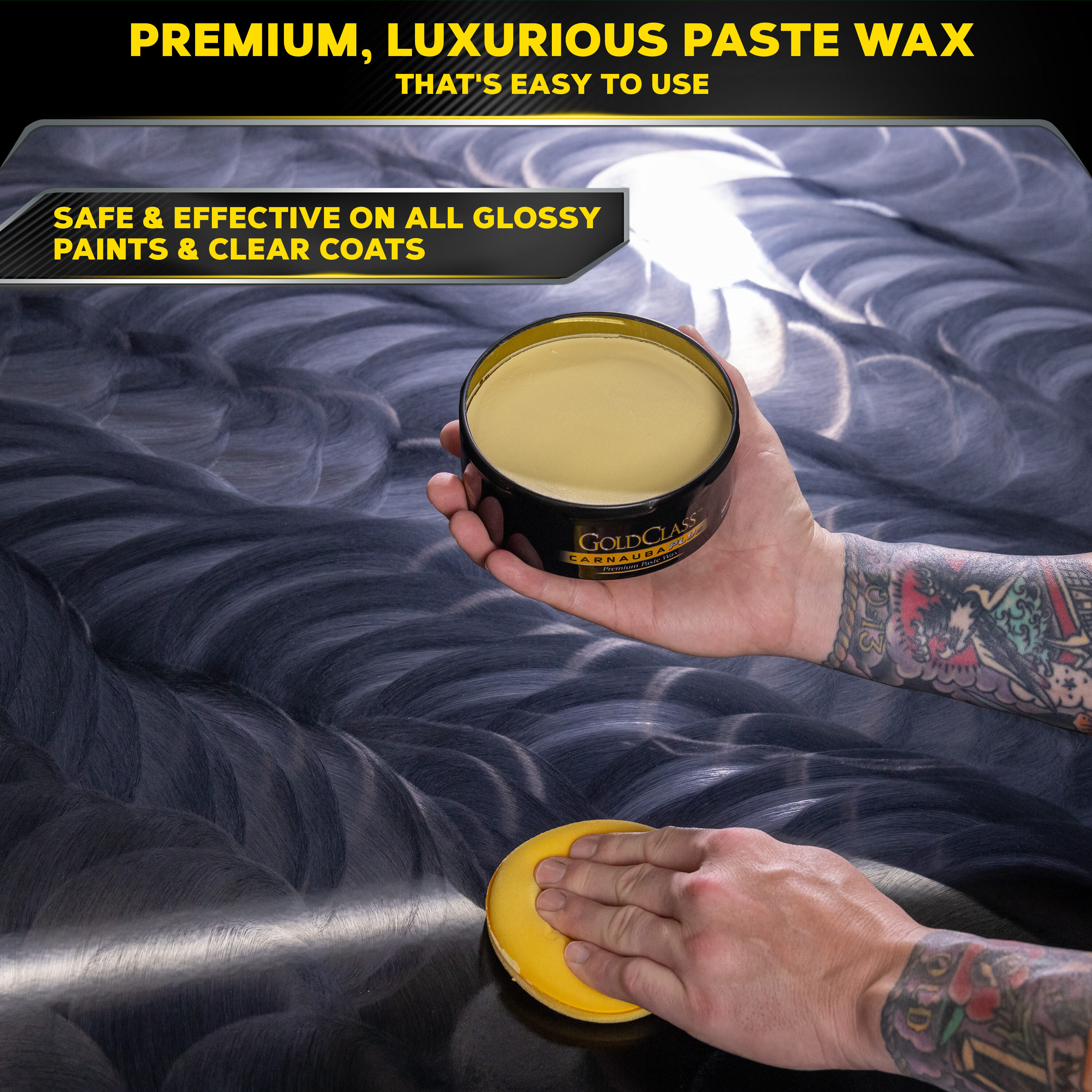 Cera para Auto Meguiar's Gold Class Carnauba Plus de 11 onzas G7014J