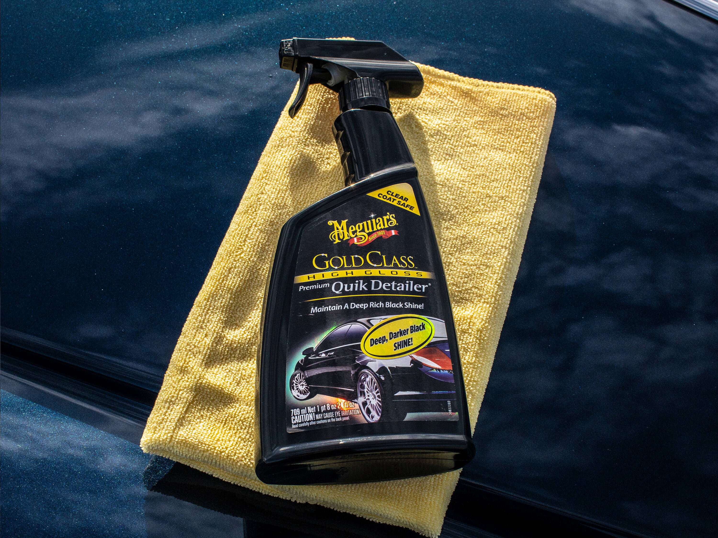 Detalle Rápido Meguiar's Gold Class para Exterior de Auto 24 Onzas Fluidas G7624