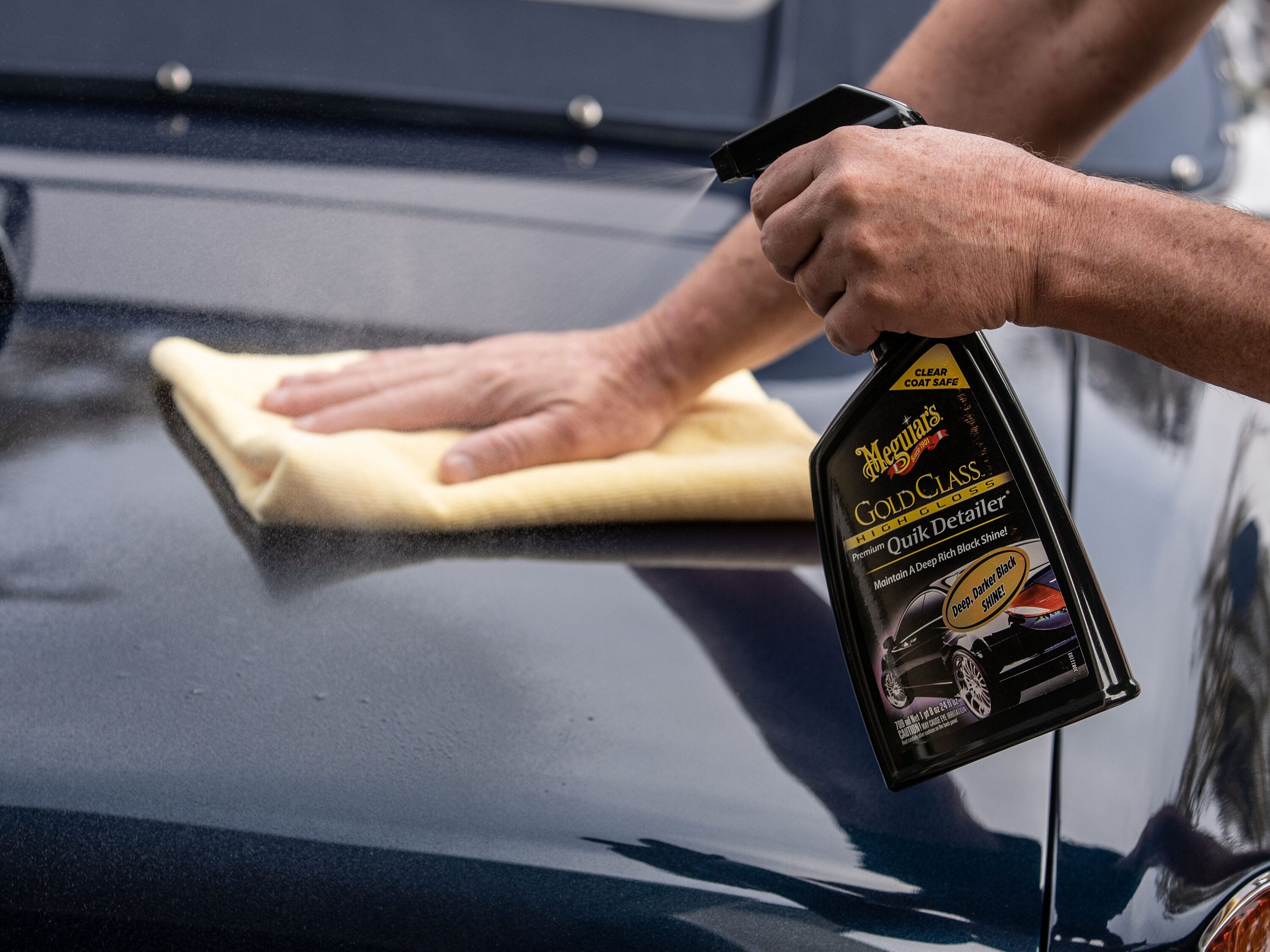 Detalle Rápido Meguiar's Gold Class para Exterior de Auto 24 Onzas Fluidas G7624