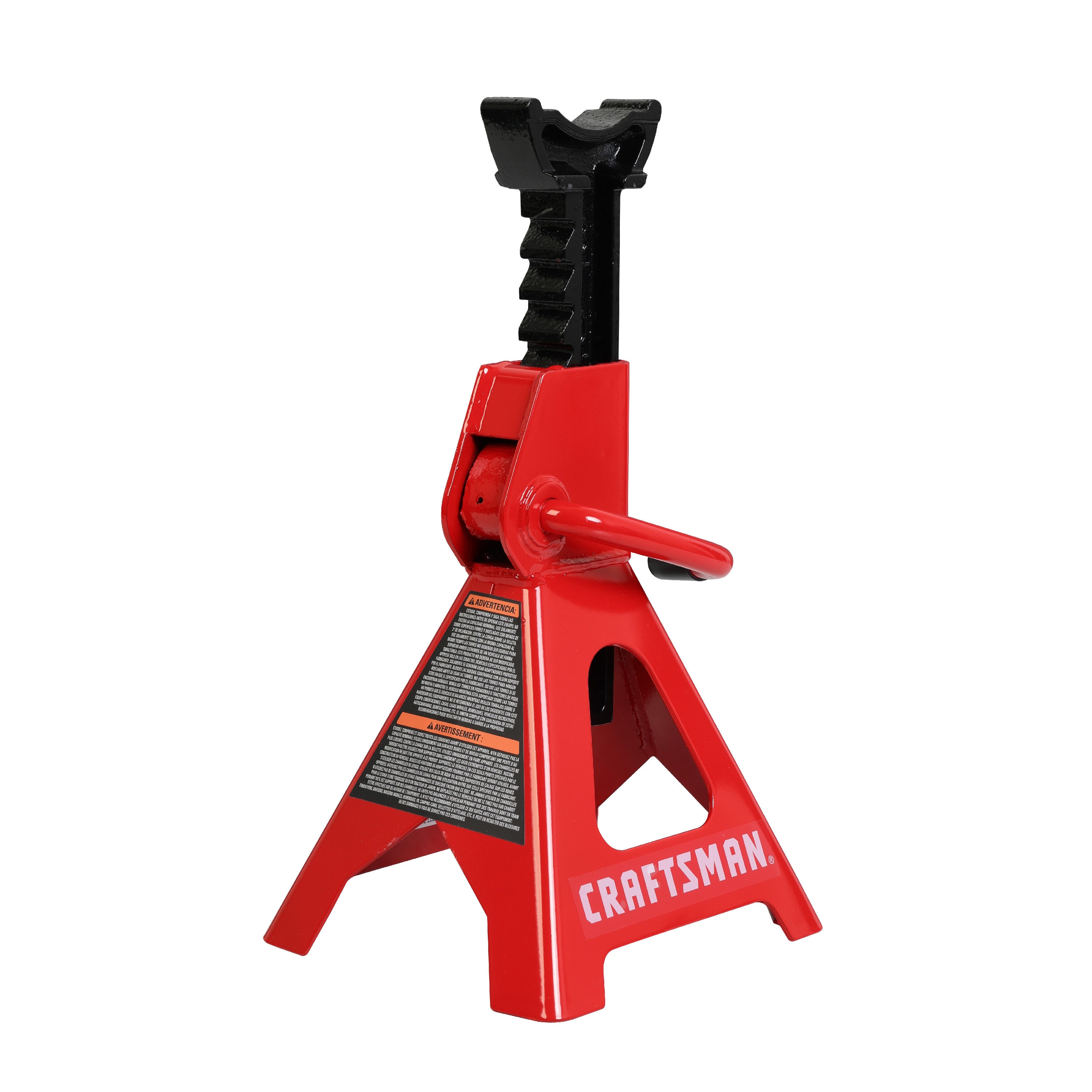 Juego de gatos manuales de acero negro de 3 toneladas de CRAFTSMAN
