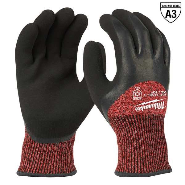Guantes aislantes Milwaukee Tool resistentes al corte, Nivel de corte A3, 15 ga - 48-22-8923B