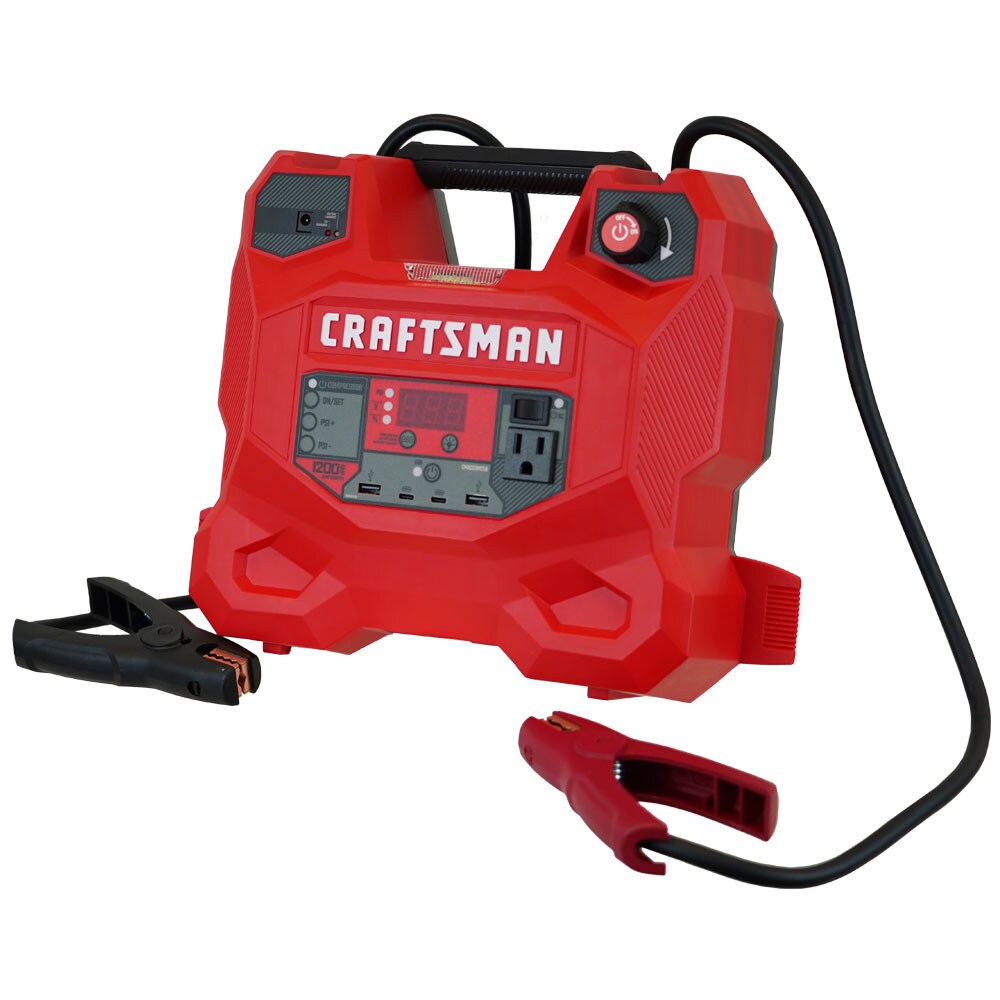 Arrancador de Batería Portátil de Coche de 1200 amperios y 12 voltios con Pantalla Digital - Modelo CMXCESM256 de CRAFTSMAN