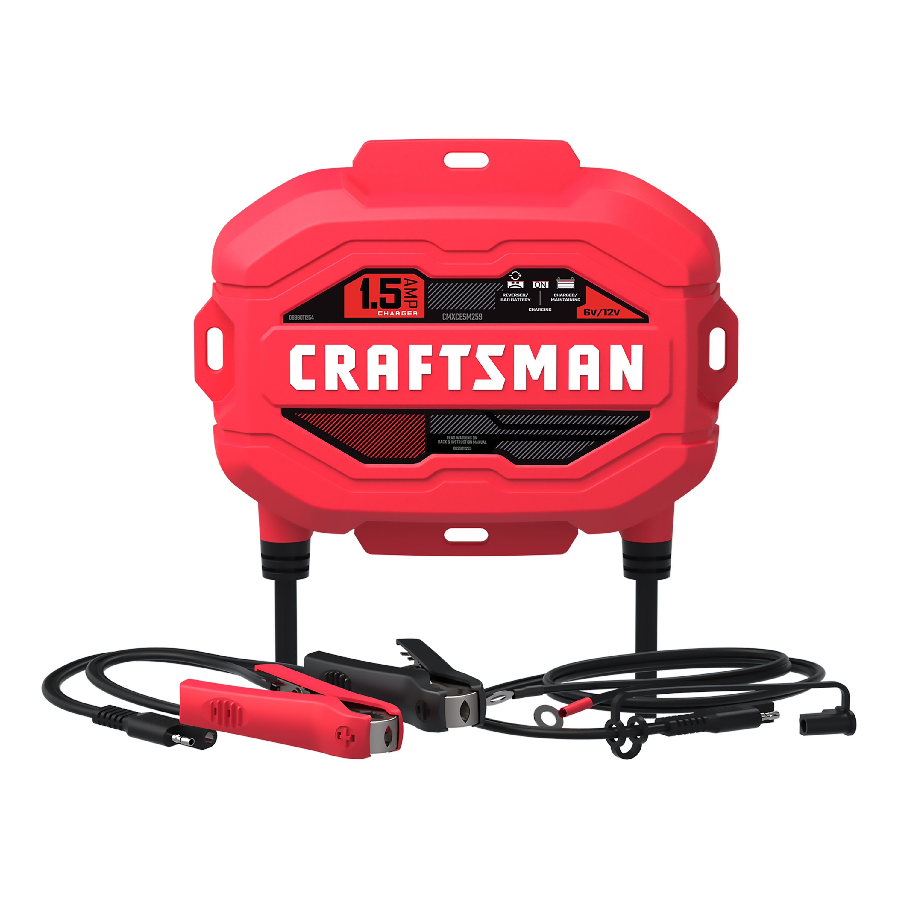 Cargador de batería para coche de 6/12 voltios de 1.5 amperios de CRAFTSMAN CMXCESM259