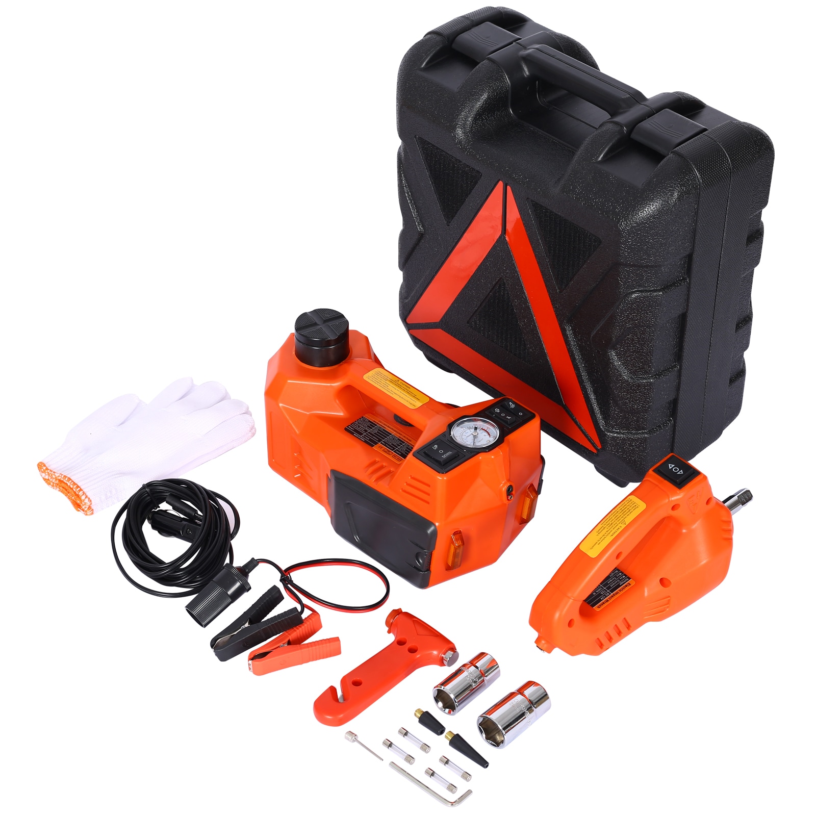 Kit de gato hidráulico de plástico de 5 toneladas Siavonce Orange XHW46560408