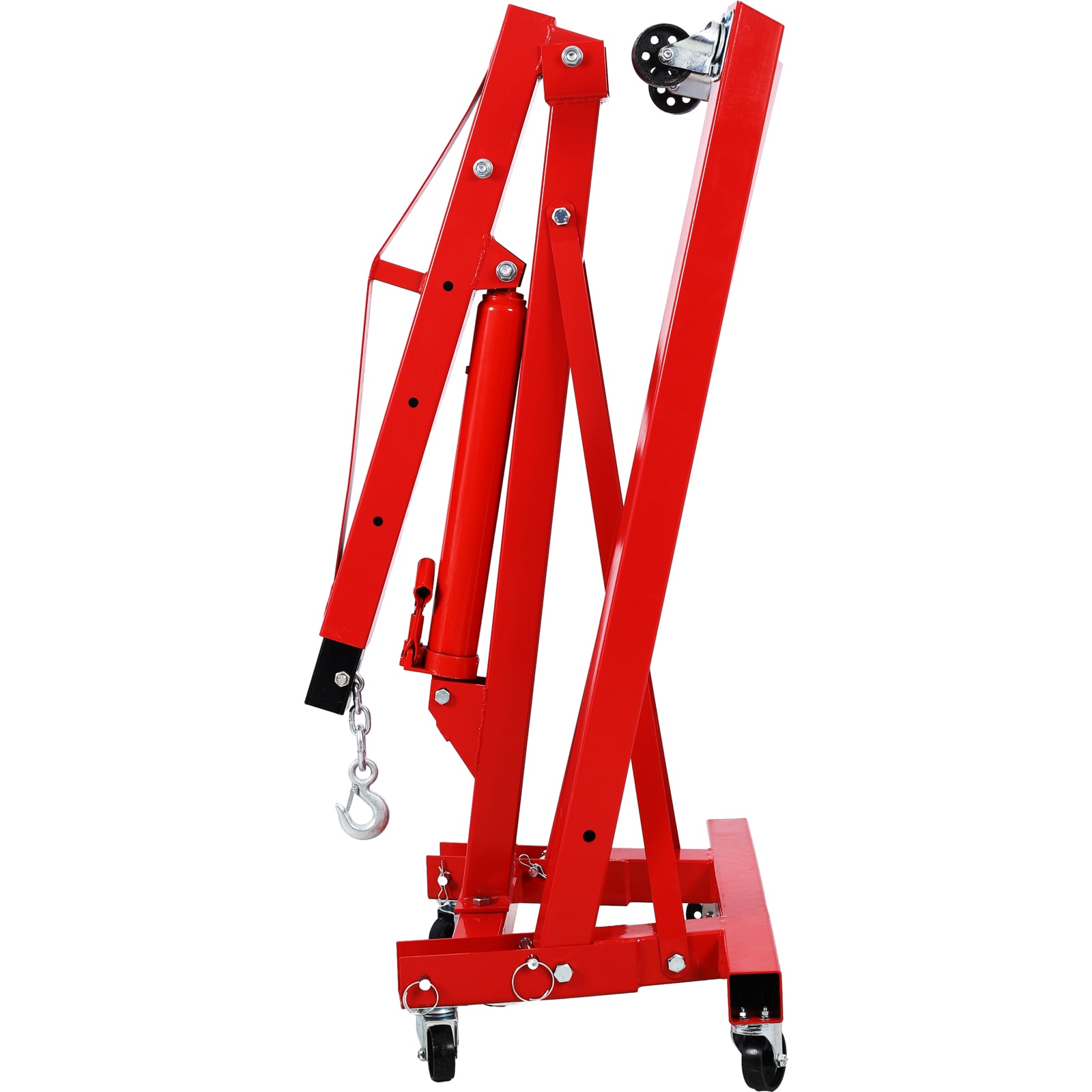 Grúa levanta motores plegable de 2 toneladas Maocao Hoom, elevador de taller con ruedas de hierro fundido, resistente, de acero pesado FZW465S00029