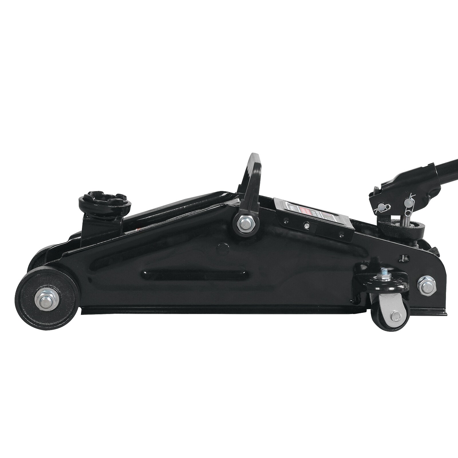 Gato hidráulico de piso manual de acero negro de 2 toneladas Torin T82002R