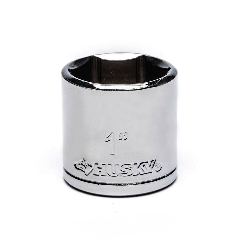 Set de herramientas para mecánicos Husky de 1/4, 3/8 y 1/2 pulgadas con bandejas de almacenamiento de EVA (222 piezas) - H222SDTSEVACB