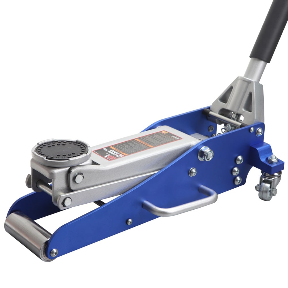 Gato hidráulico manual de piso Big Red Blue de 1.5 toneladas de aluminio/acero T815016L
