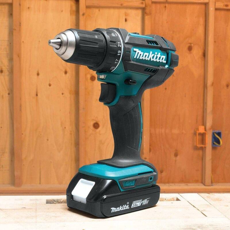 Herramienta Taladro-Atornillador Inalámbrico de Litio-Ion 18V LXT de 1/2 pulgada de Makita (Solo Herramienta) - XFD10Z