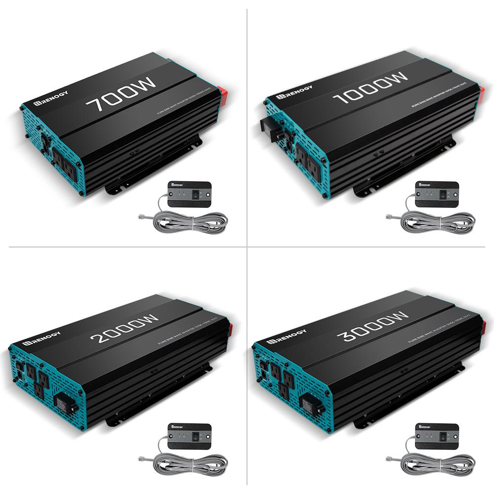 Inversor de Potencia Renogy de 2000 vatios RNG-INVT-2000-12V-P2