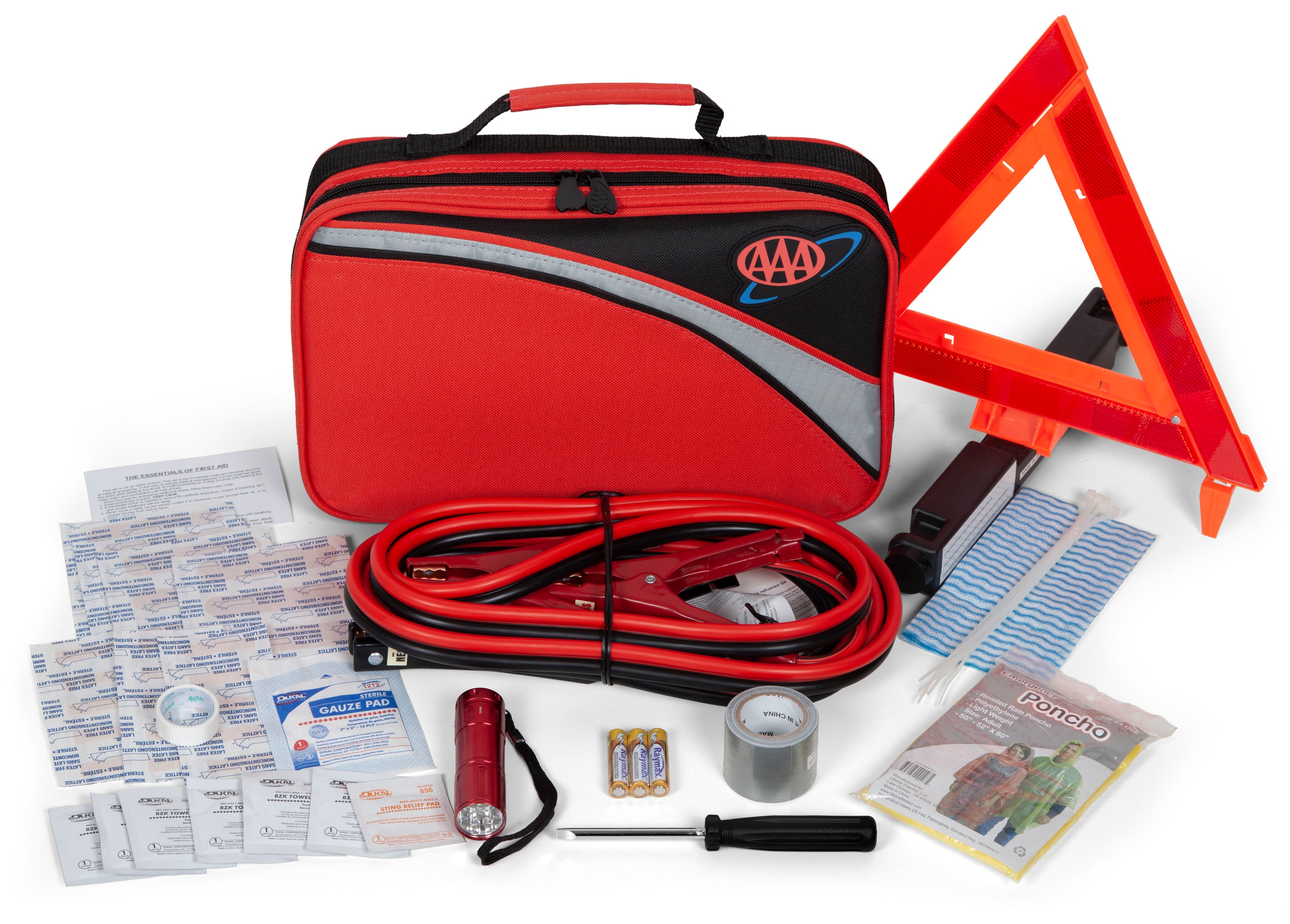 Kit de Primeros Auxilios para Viajeros de AAA- 64 Piezas 4284AAA