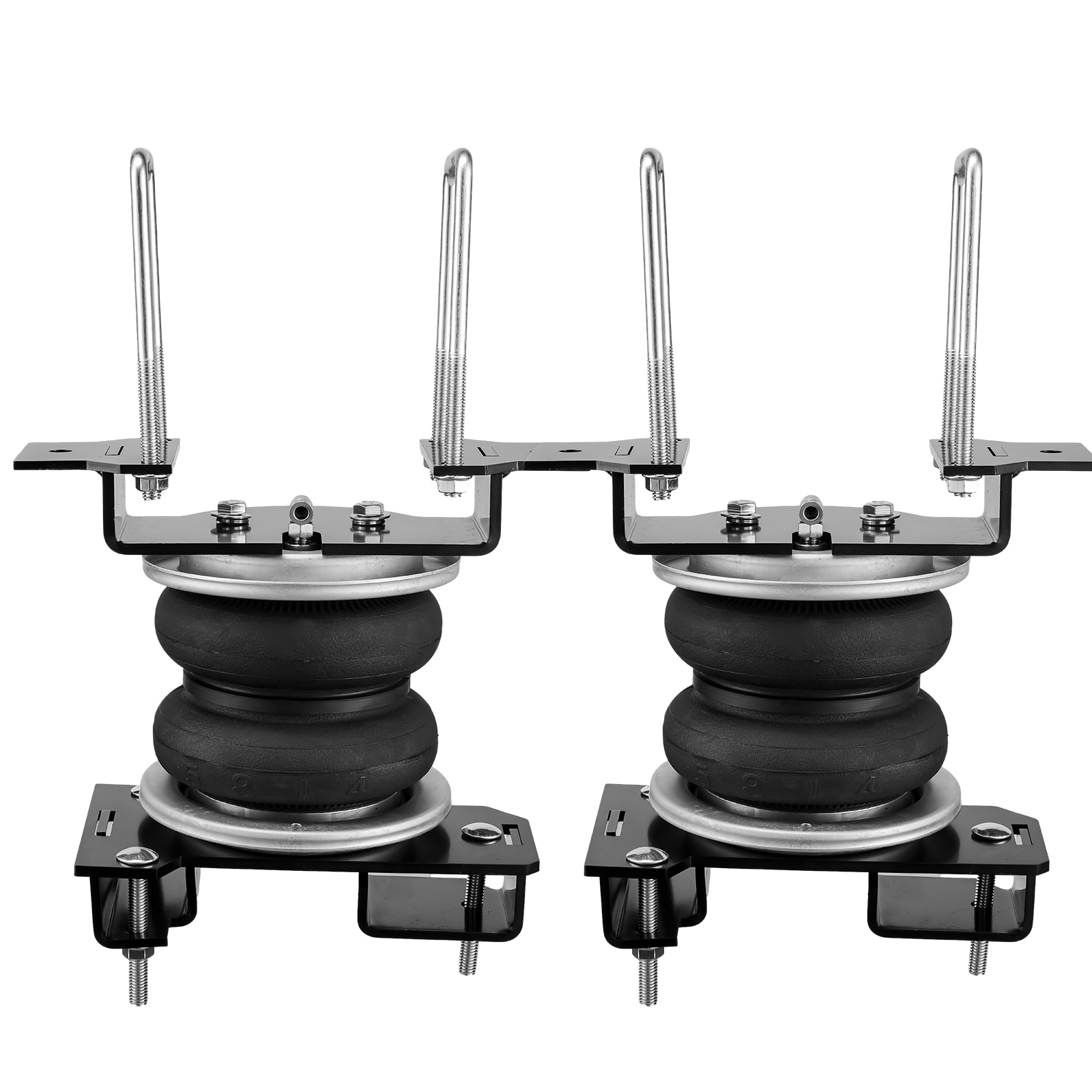 Kit de suspensión de bolsa de aire VEVOR, Kit de bolsa de suspensión de resortes de aire compatible con Chevrolet Silverado 1500 y GMC Sierra 1500 4WD RWD 2019-2023, Carga de 5000 lbs, 5 a 100 PSI AQQNXJTJ5000BEBQ7V0