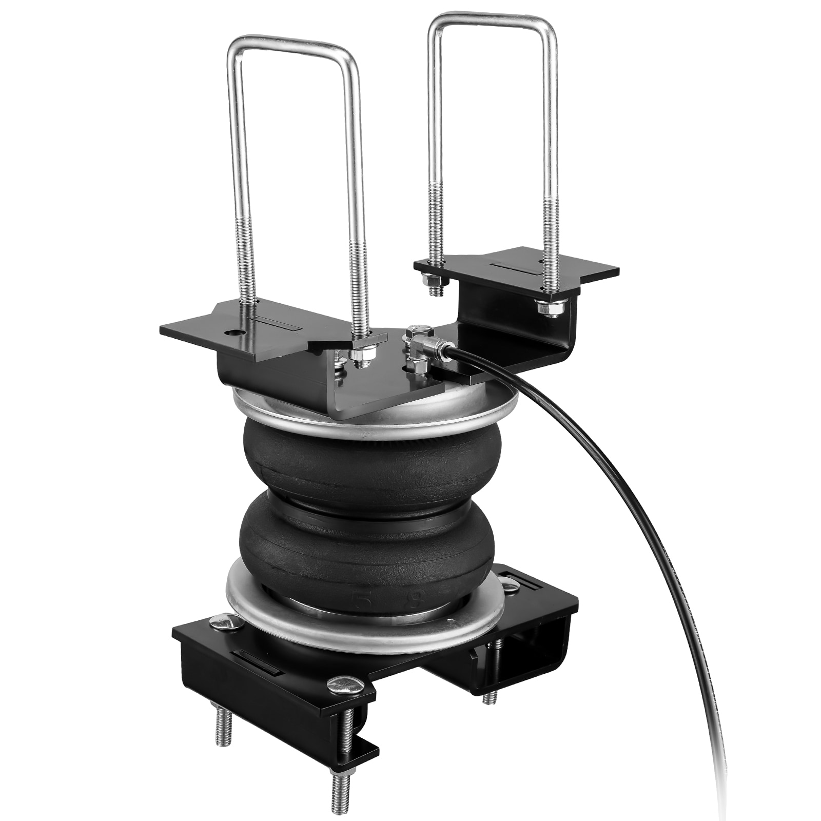 Kit de suspensión de bolsa de aire VEVOR, Kit de bolsa de suspensión de resortes de aire compatible con Chevrolet Silverado 1500 y GMC Sierra 1500 4WD RWD 2019-2023, Carga de 5000 lbs, 5 a 100 PSI AQQNXJTJ5000BEBQ7V0