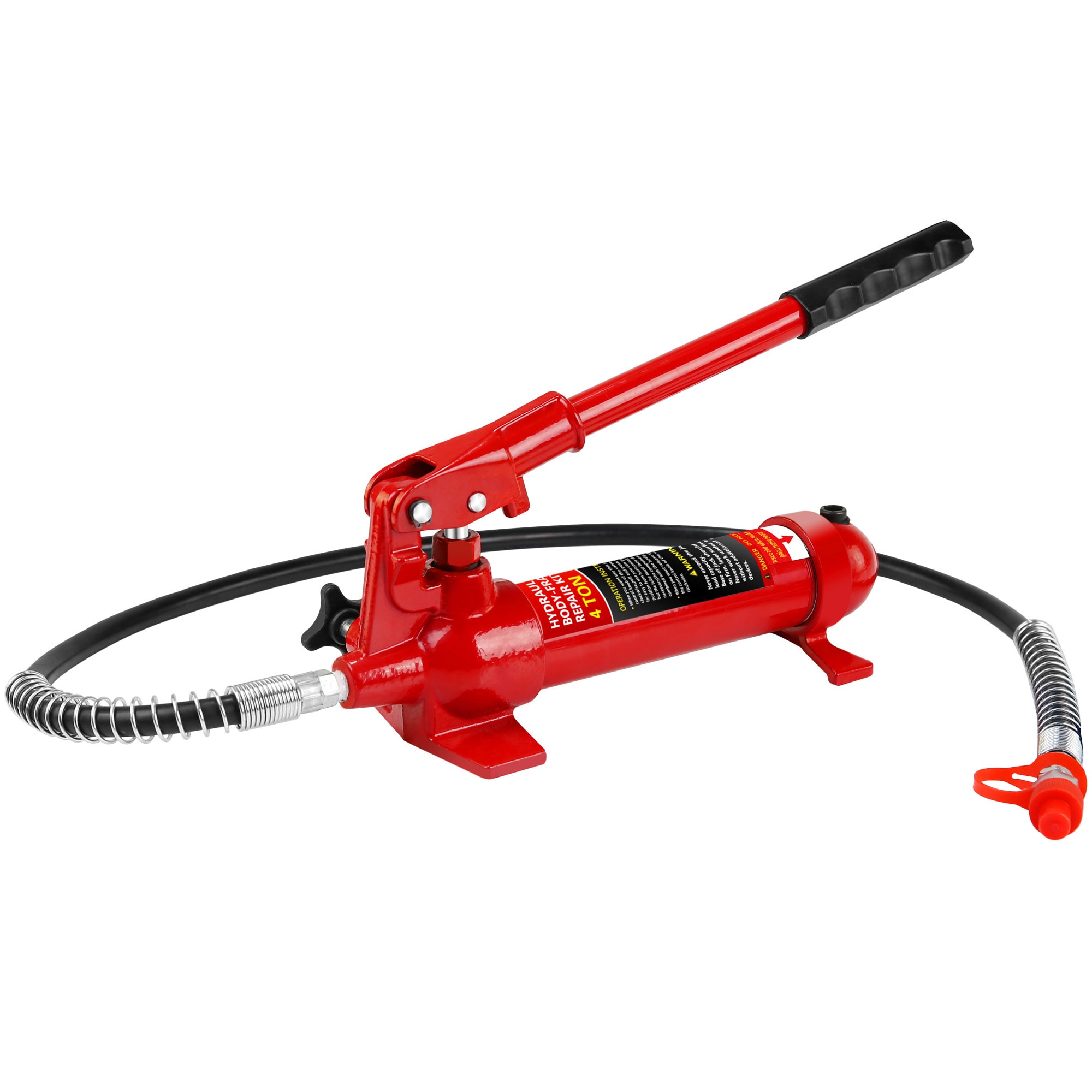 Gato Hidráulico Portátil de Acero Rojo de 4 Toneladas Gaierptone