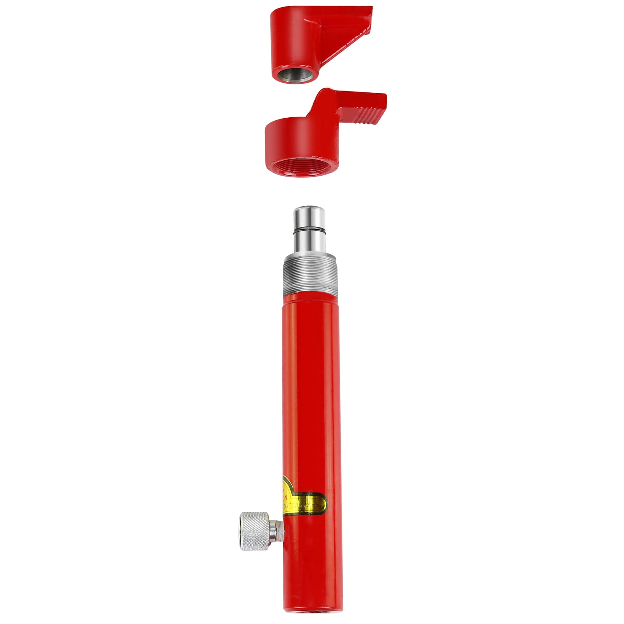 Gato Hidráulico Portátil de Acero Rojo de 4 Toneladas Gaierptone