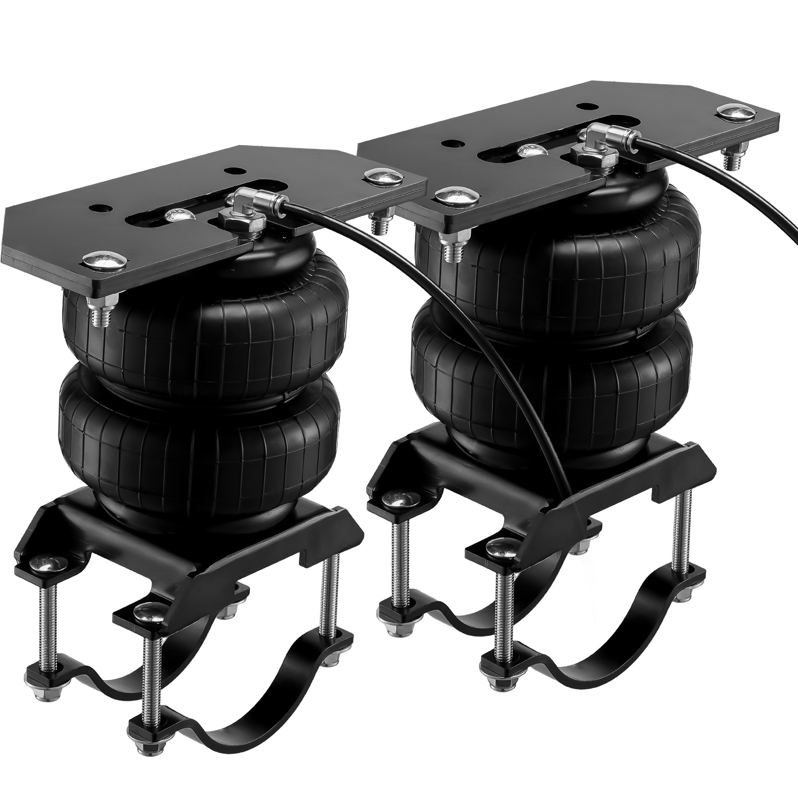 Kit de Suspensión de Bolsas de Aire VEVOR, Kit de Bolsas de Suspensión de Aire Compatible con Dodge Ram 2500 4WD 2003-2013, Dodge Ram 3500 4WD 2003-2018, Capacidad de Carga de 5000 lbs, Presión de 5 a 100 PSI